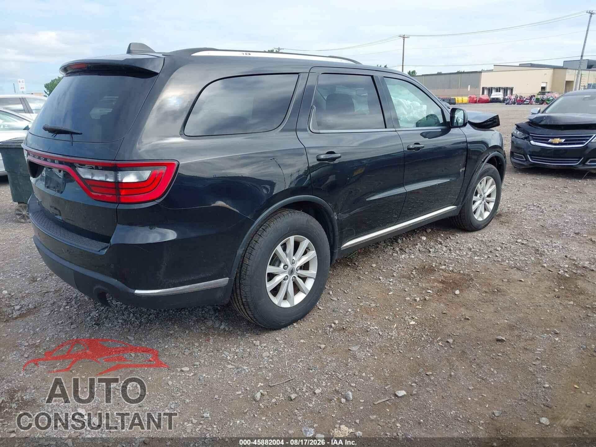 DODGE DURANGO 2019 - 1C4RDJAG8KC848464
