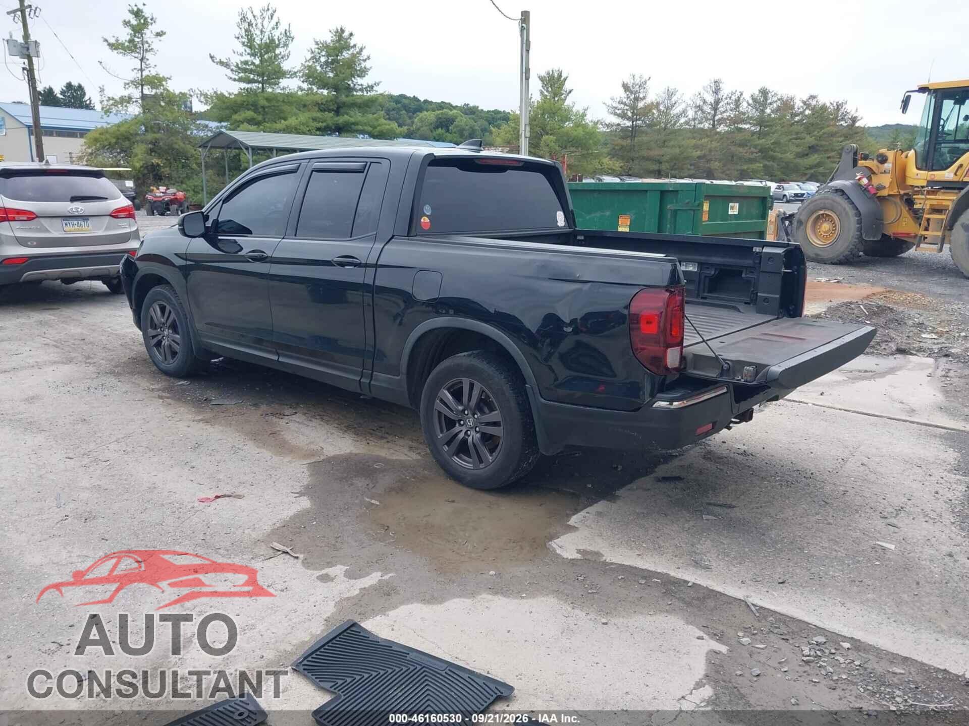 HONDA RIDGELINE 2017 - 5FPYK3F15HB012776
