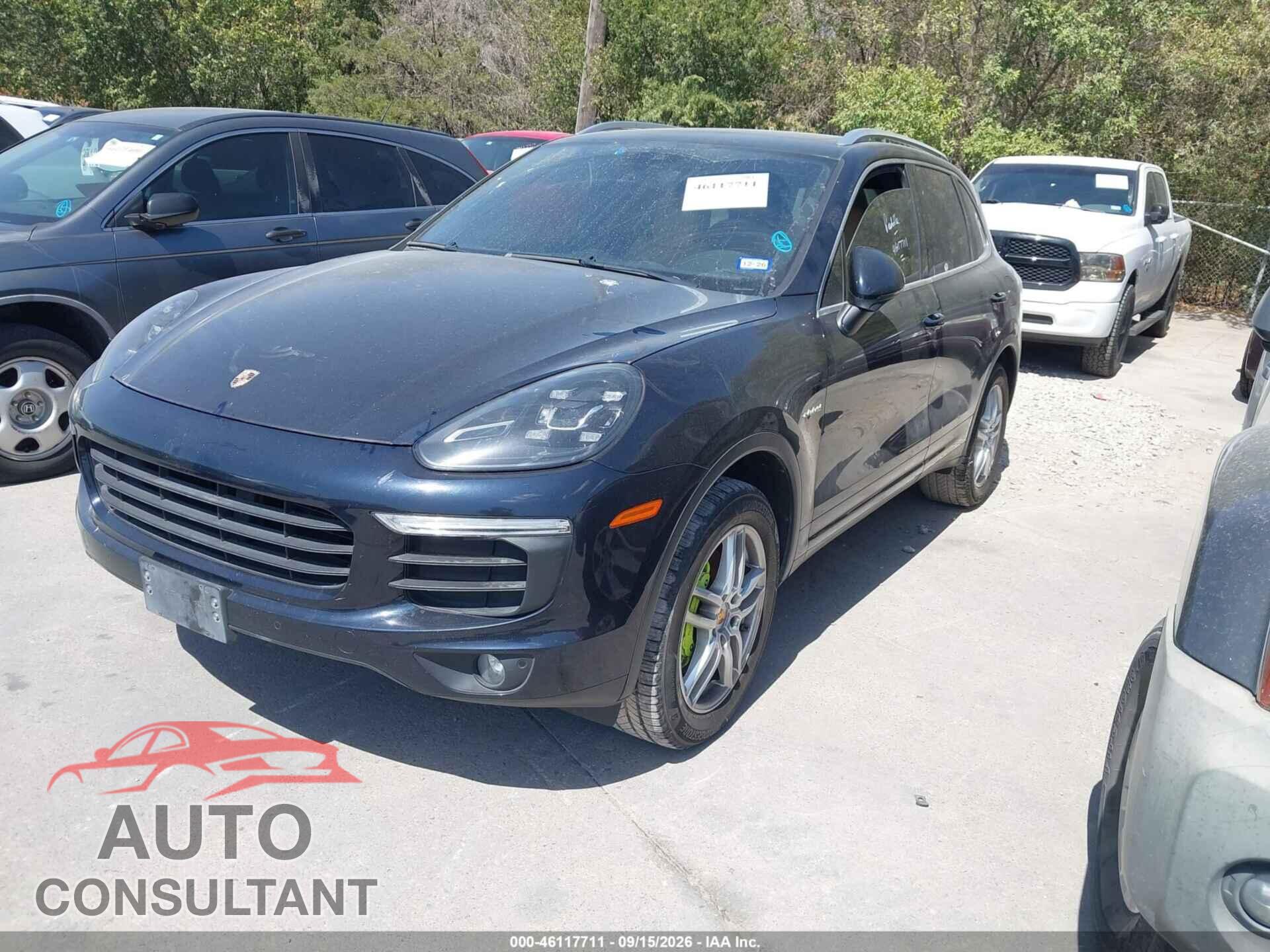 PORSCHE CAYENNE E-HYBRID 2016 - WP1AE2A24GLA63708