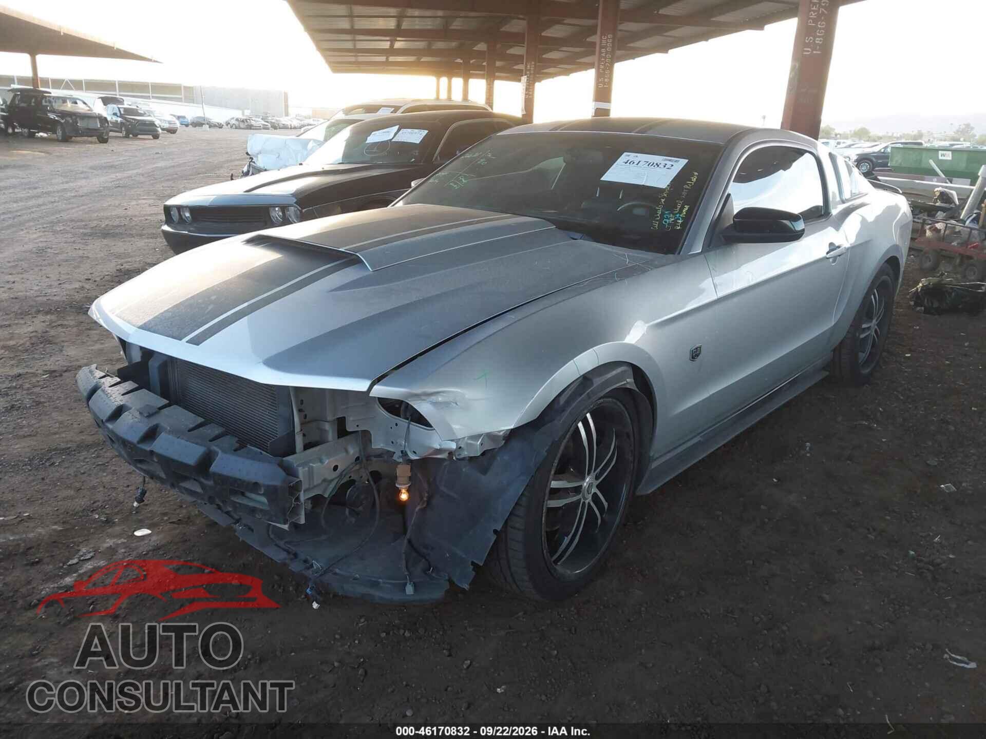 FORD MUSTANG 2011 - 1ZVBP8AM7B5153983