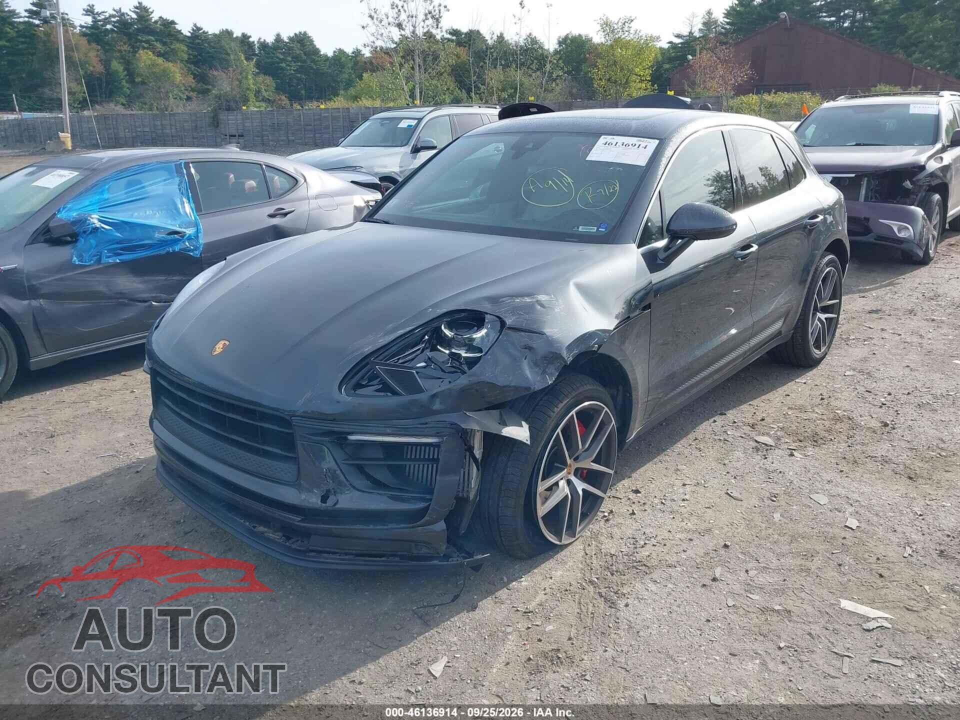 PORSCHE MACAN 2022 - WP1AG2A55NLB20905
