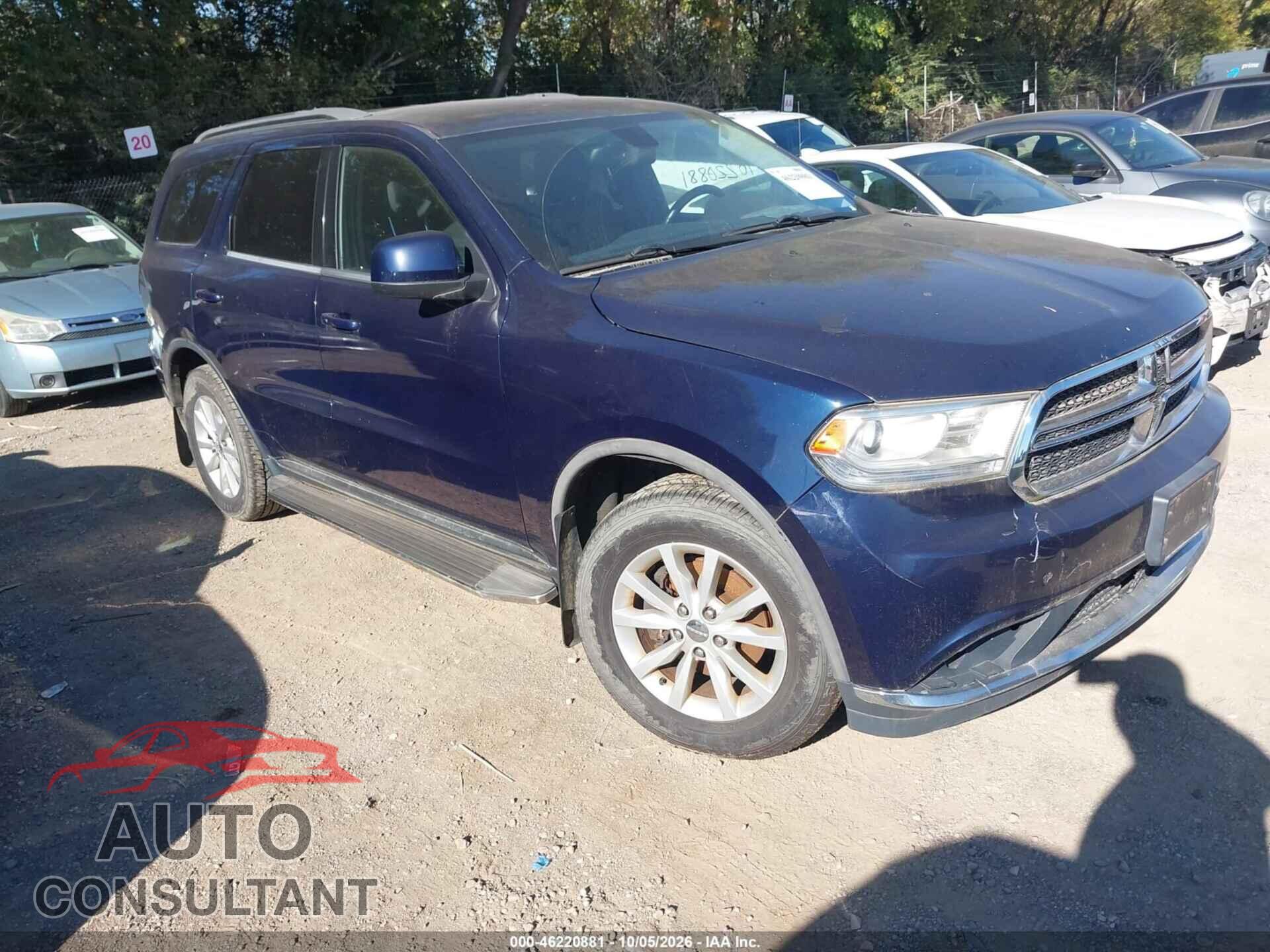 DODGE DURANGO 2014 - 1C4RDJAG0EC503577