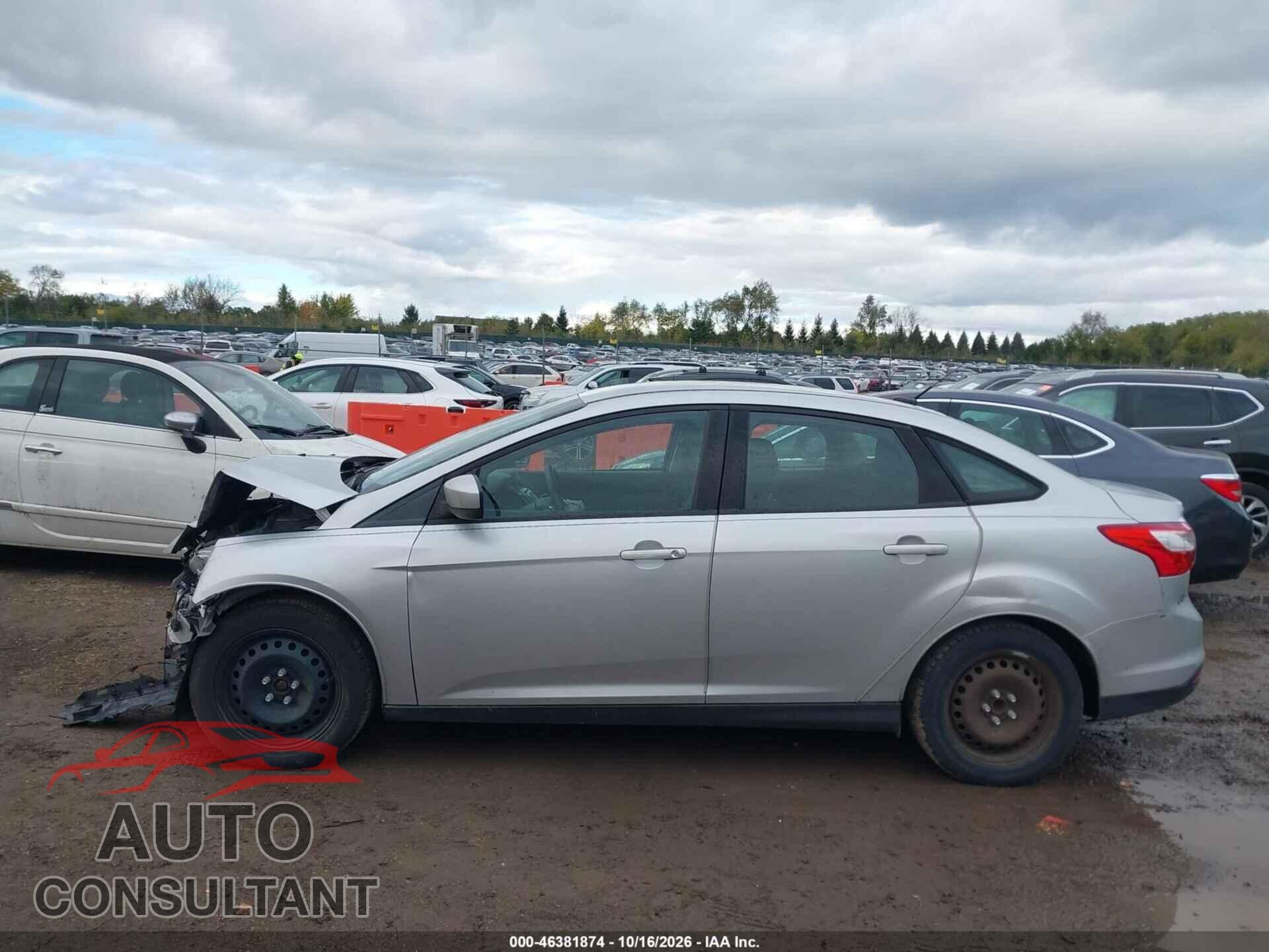 FORD FOCUS 2012 - 1FAHP3F2XCL463569