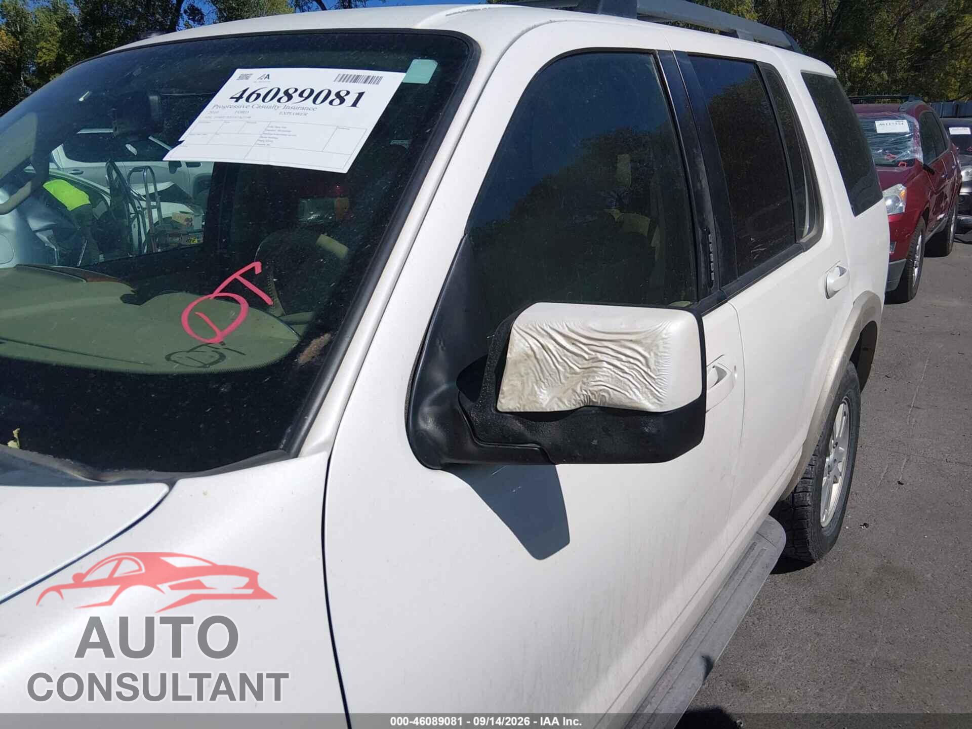 FORD EXPLORER 2010 - 1FMEU7EE5AUA25148