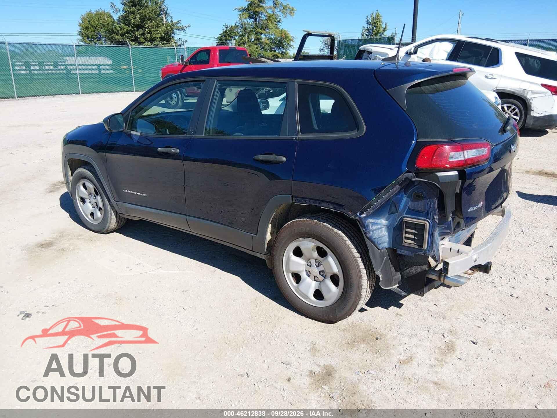 JEEP CHEROKEE 2016 - 1C4PJMAB2GW245425