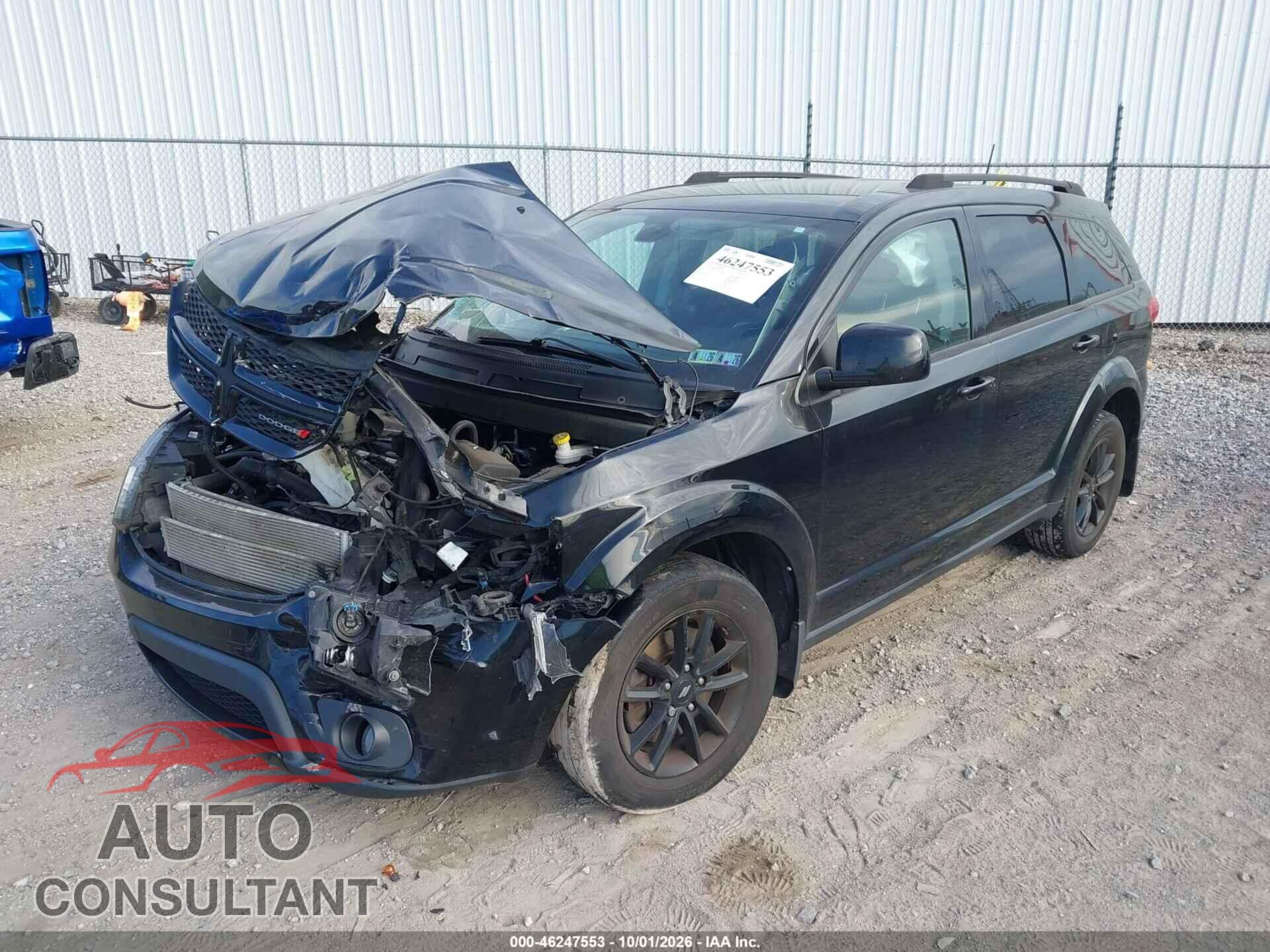 DODGE JOURNEY 2019 - 3C4PDCBB2KT861186