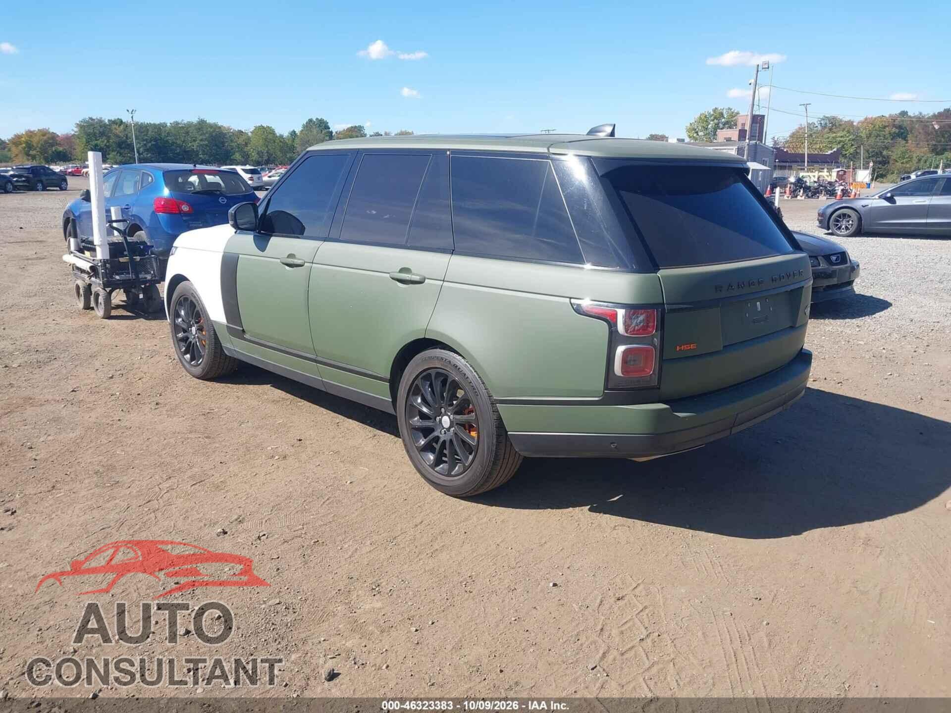 LAND ROVER RANGE ROVER 2019 - SALGS2SV2KA540873