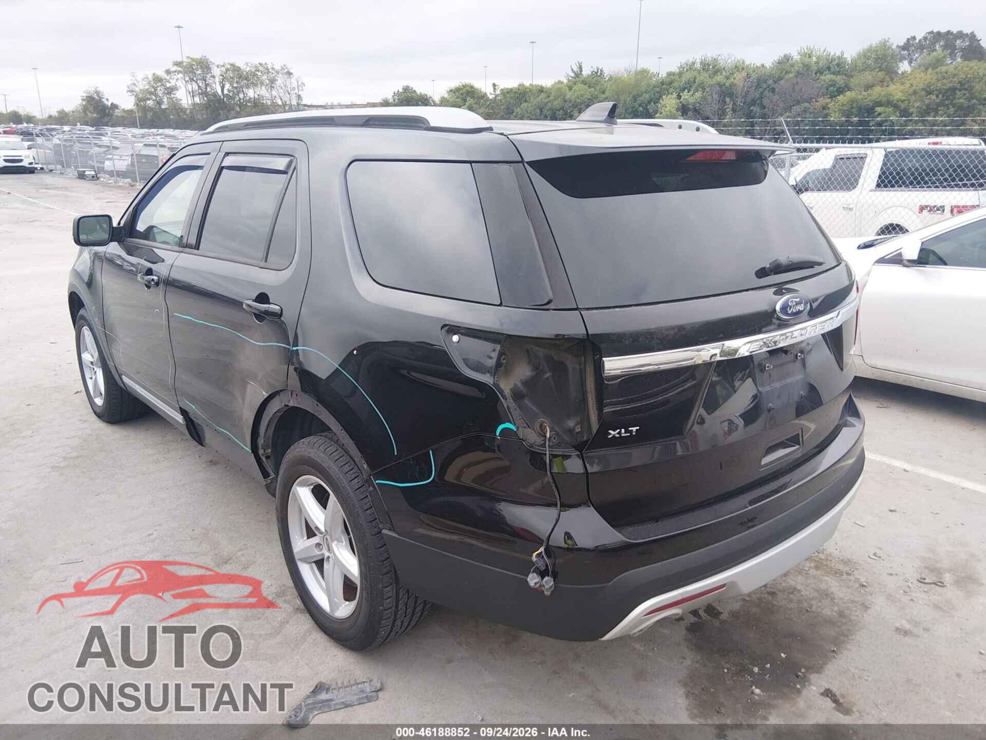 FORD EXPLORER 2017 - 1FM5K8D85HGD18547