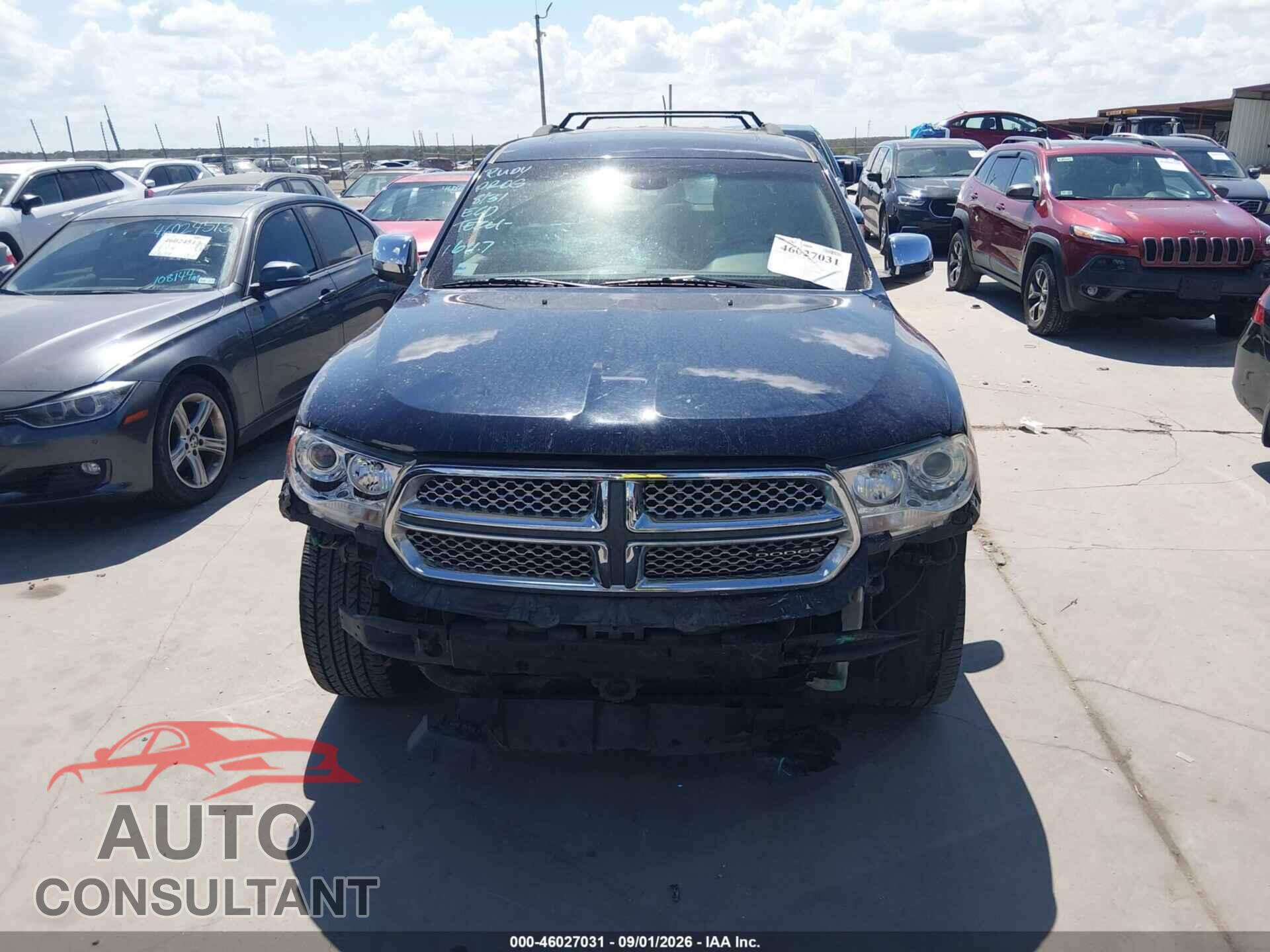 DODGE DURANGO 2012 - 1C4SDJETXCC188308