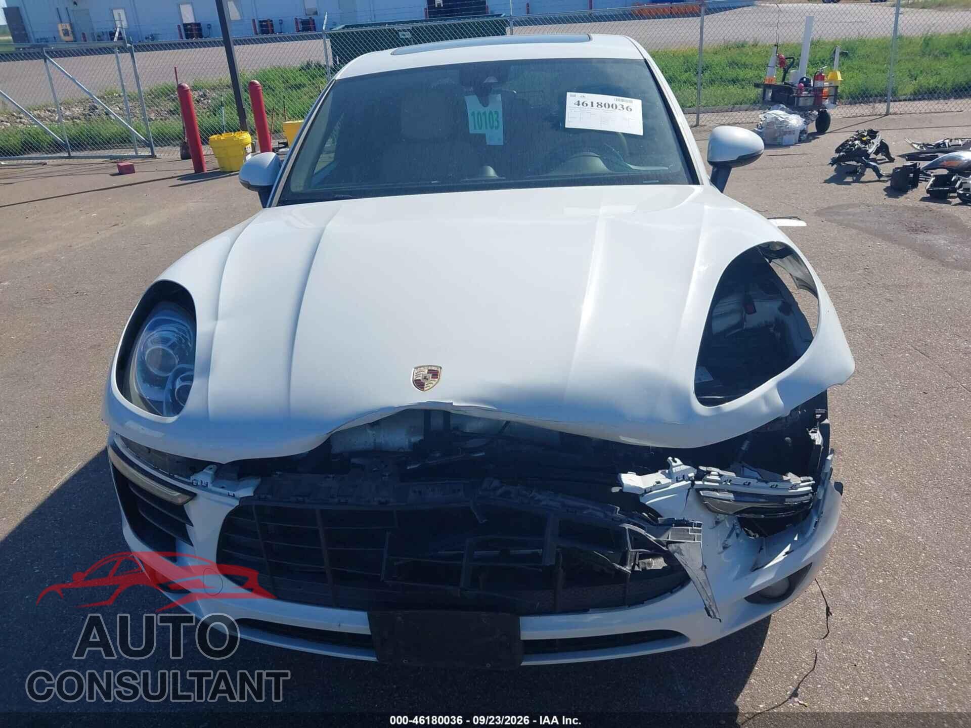 PORSCHE MACAN 2017 - WP1AA2A56HLB81945