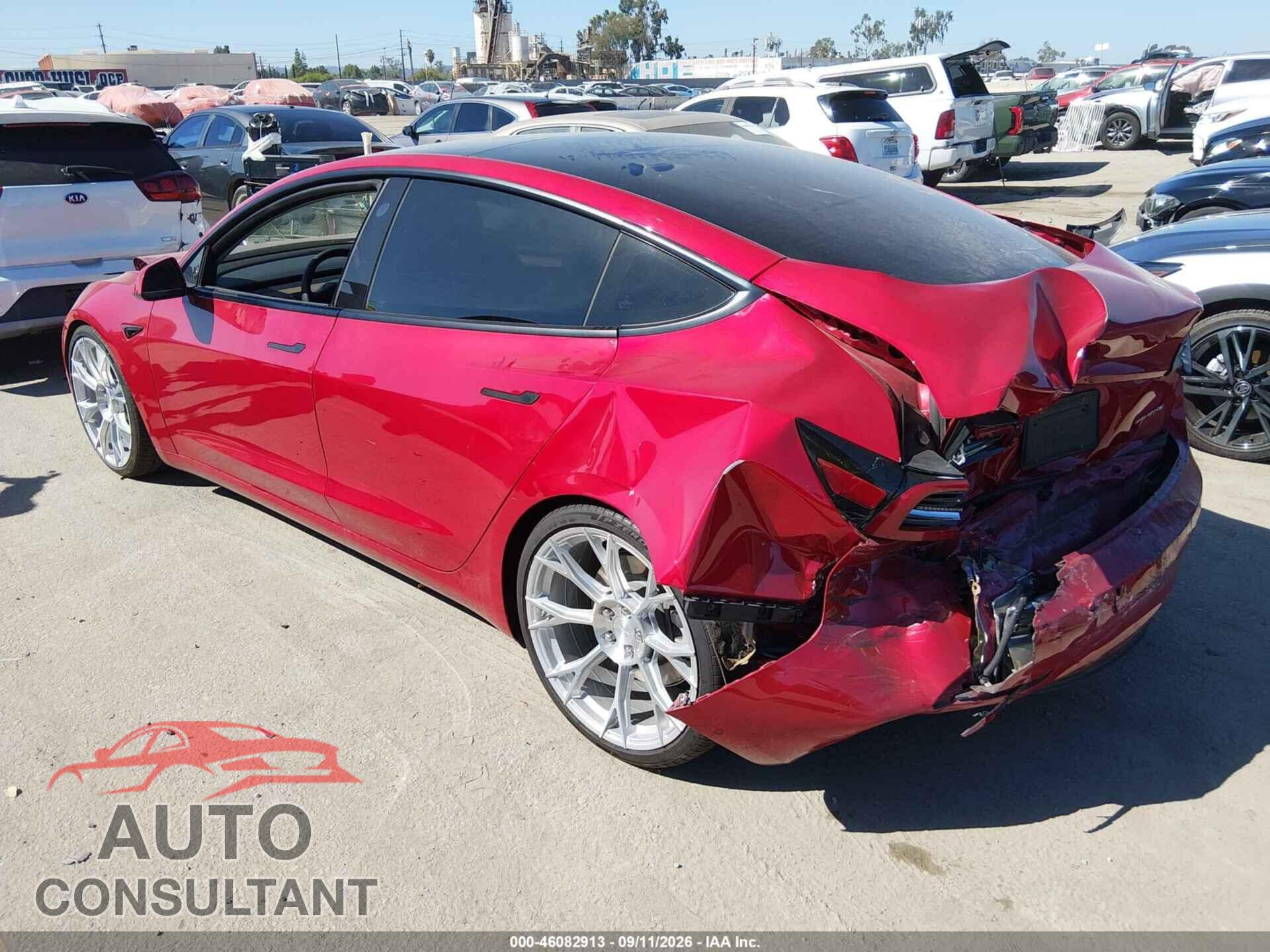 TESLA MODEL 3 2021 - 5YJ3E1EB5MF085441