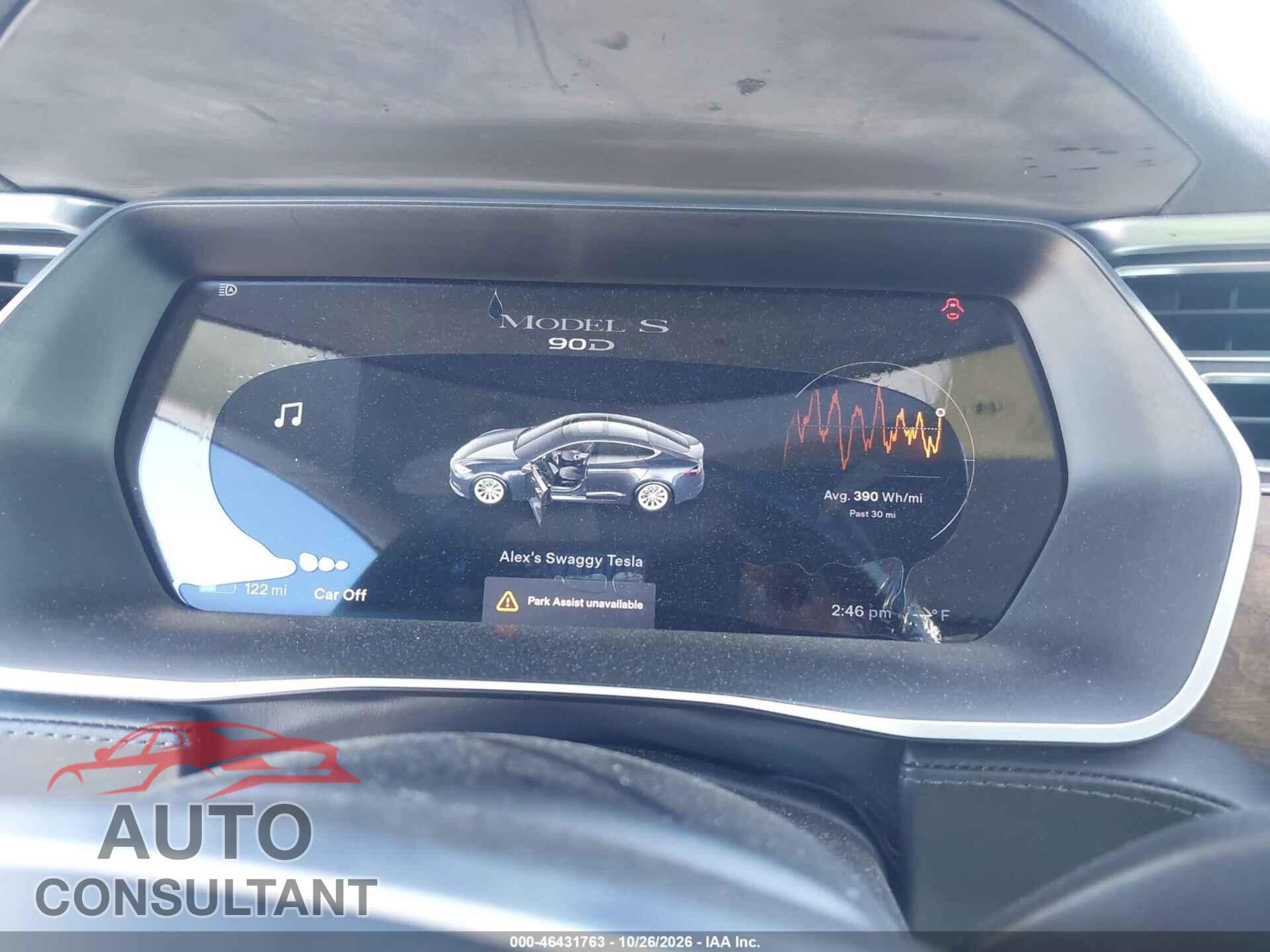TESLA MODEL S 2016 - 5YJSA1E26GF156559