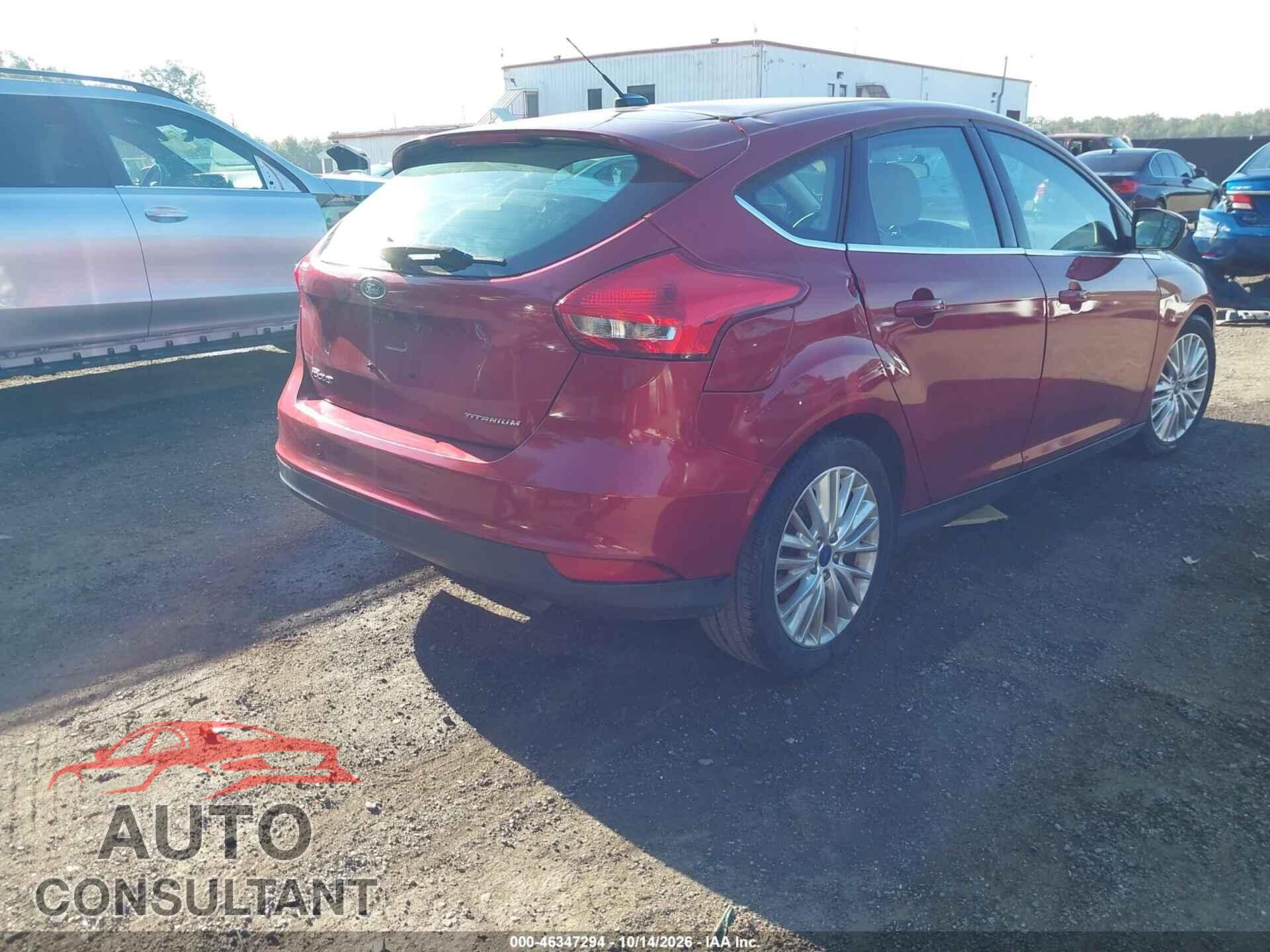 FORD FOCUS 2016 - 1FADP3N20GL330504