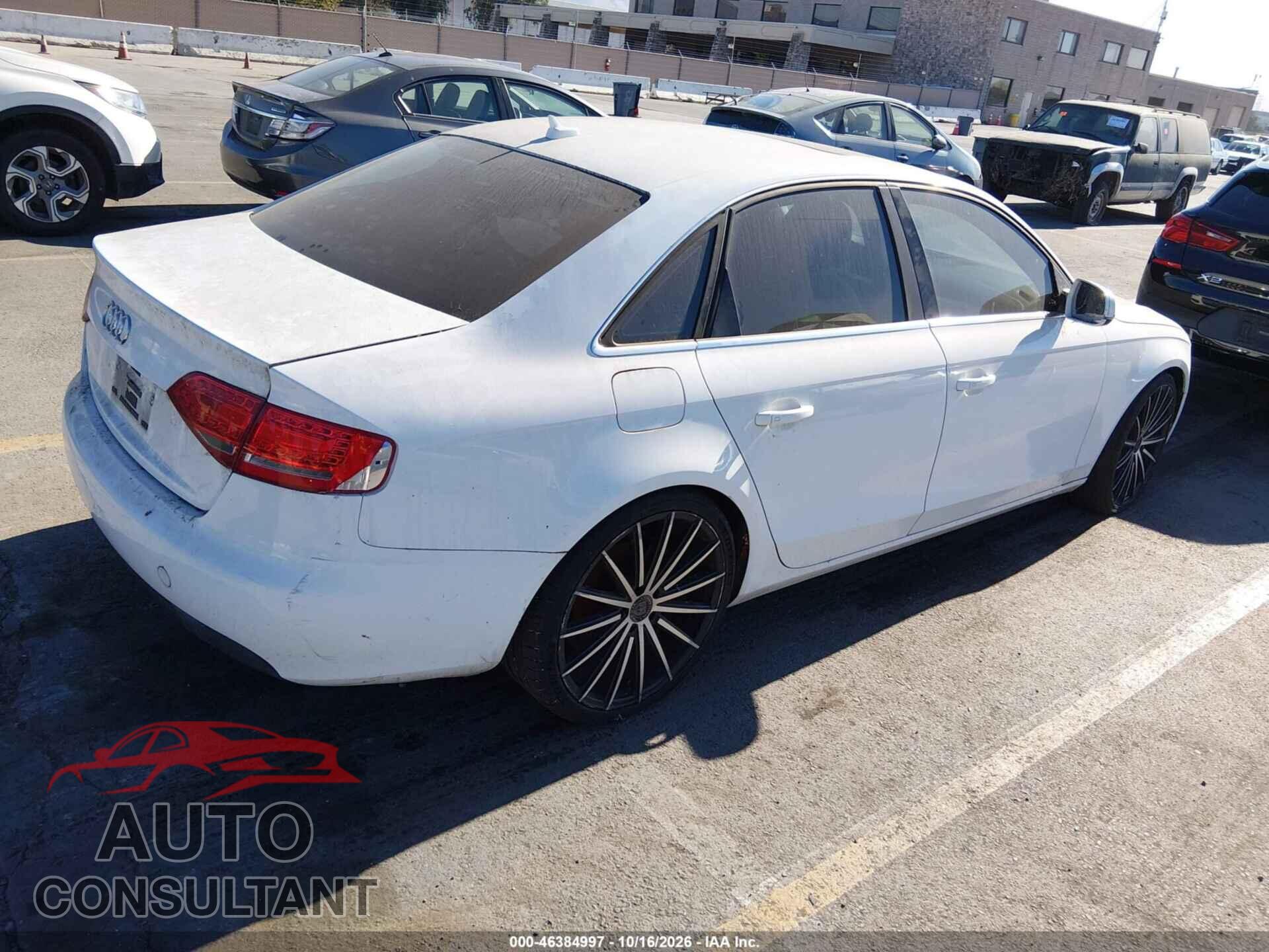 AUDI A4 2010 - WAUEFAFL9AN035648