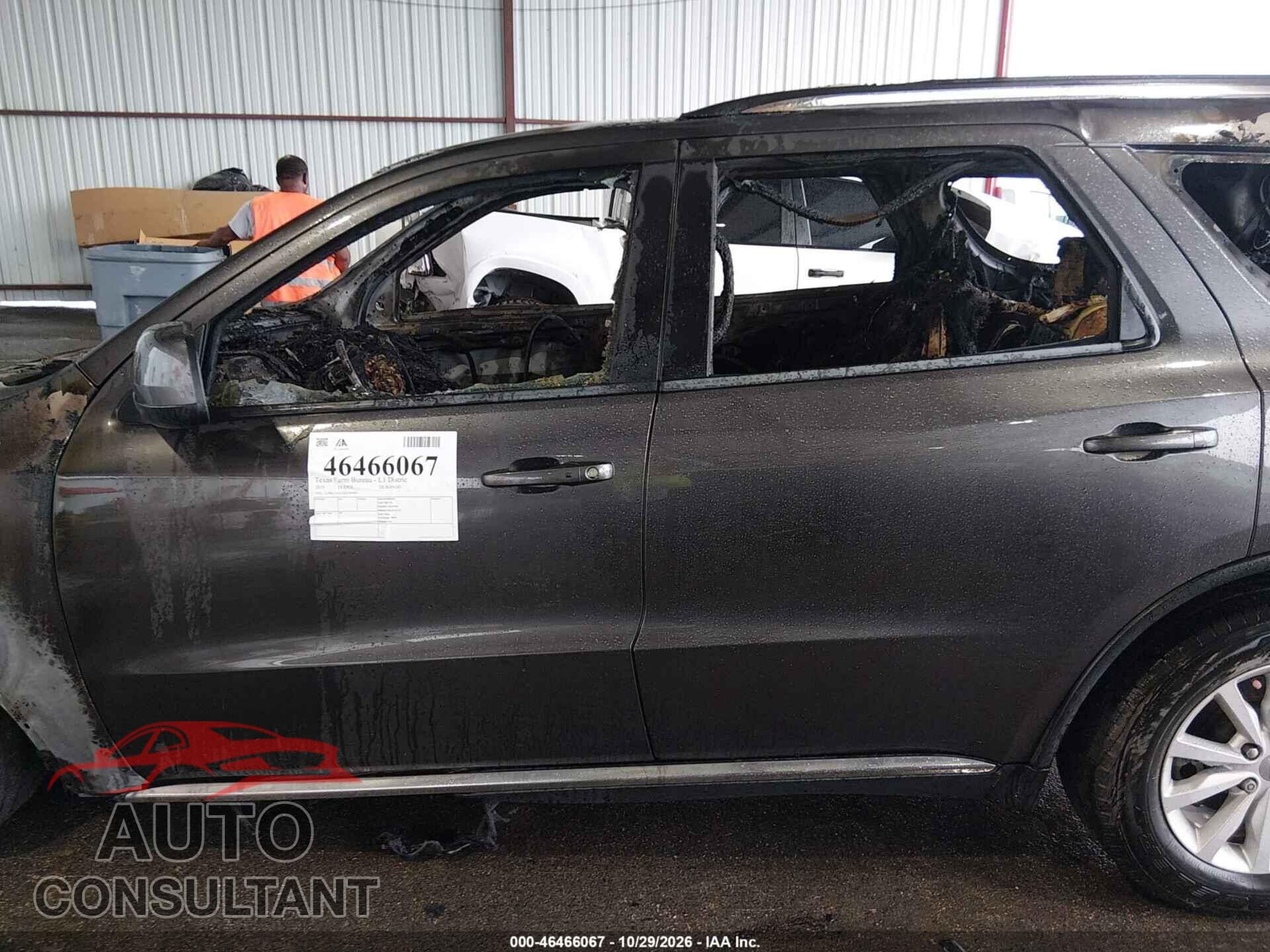 DODGE DURANGO 2019 - 1C4RDHAG3KC549909