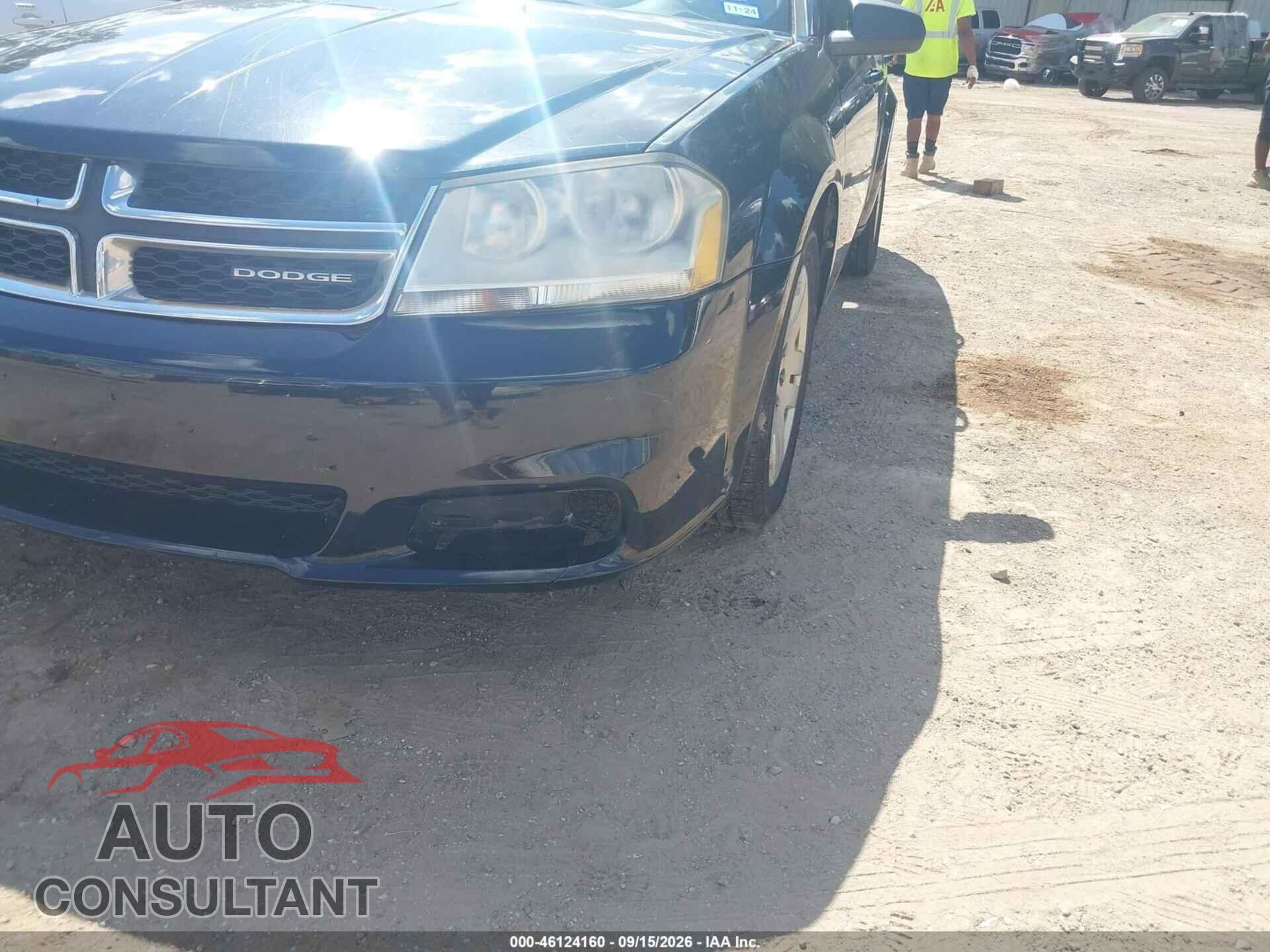DODGE AVENGER 2011 - 1B3BD4FG7BN562462