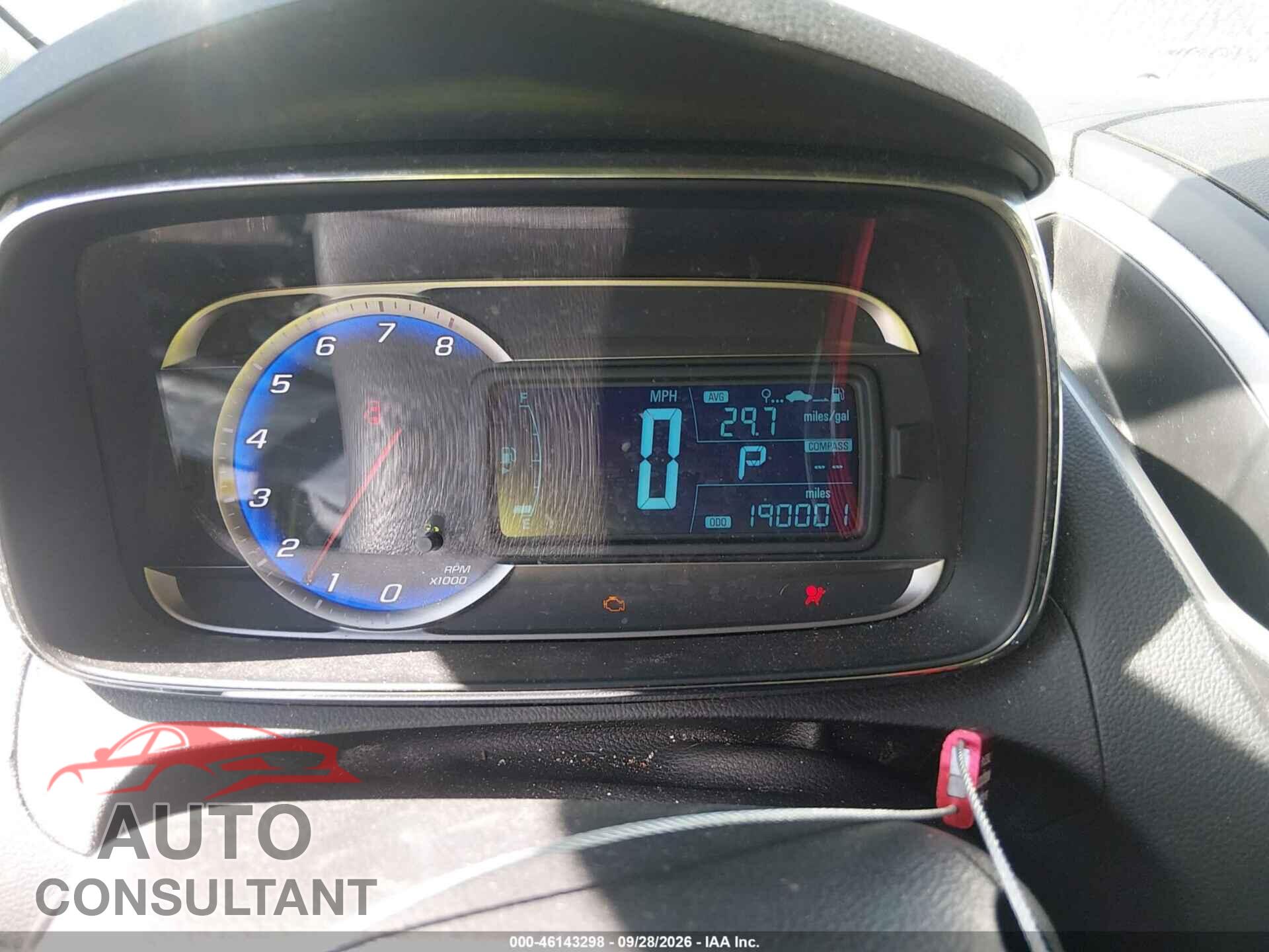 CHEVROLET TRAX 2015 - KL7CJKSB9FB208750