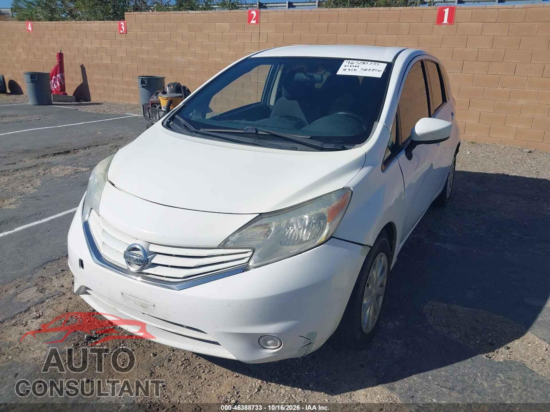 NISSAN VERSA NOTE 2016 - 3N1CE2CP0GL362252