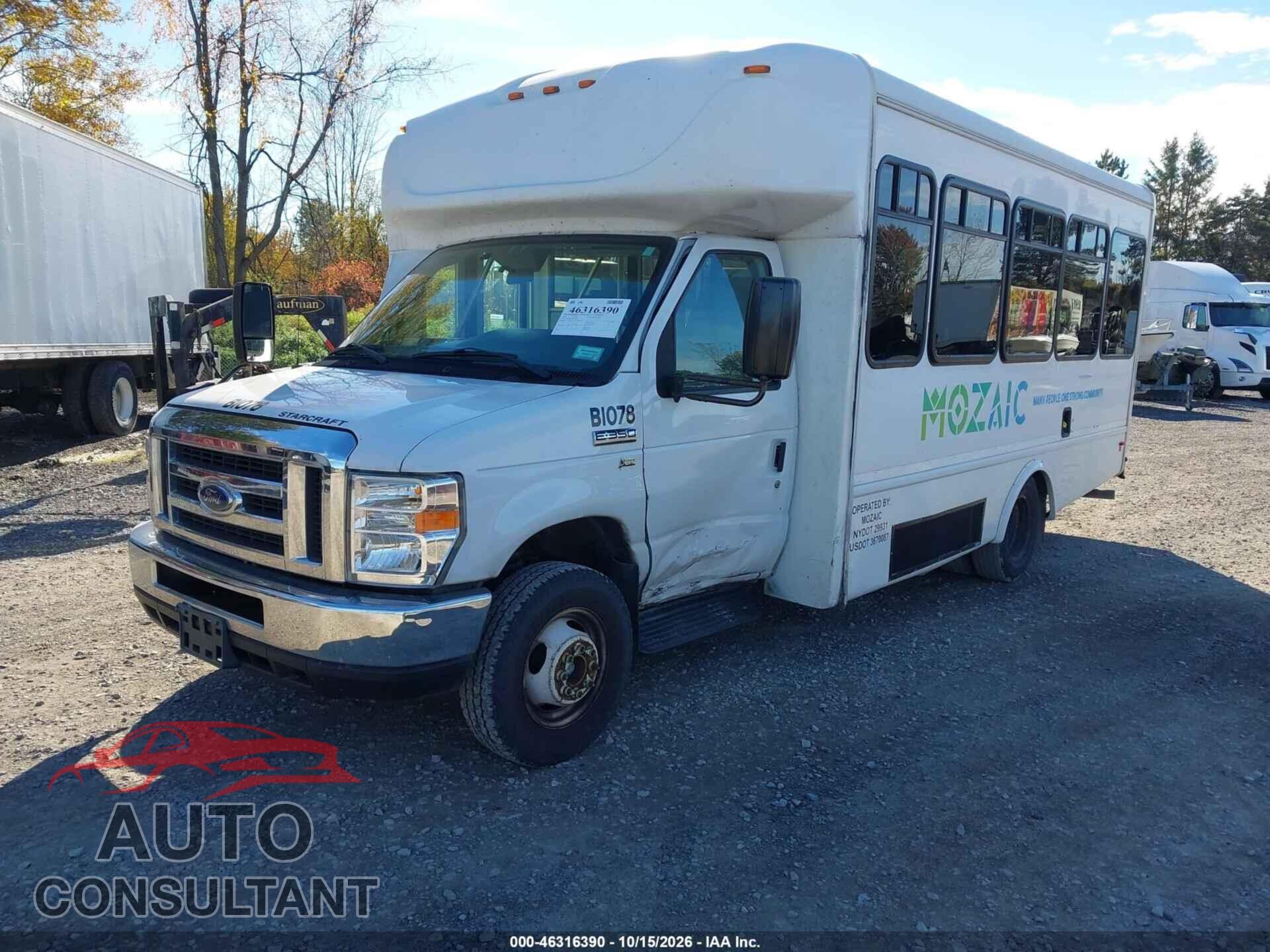 FORD E-350 CUTAWAY 2018 - 1FDEE3F69JDC20988