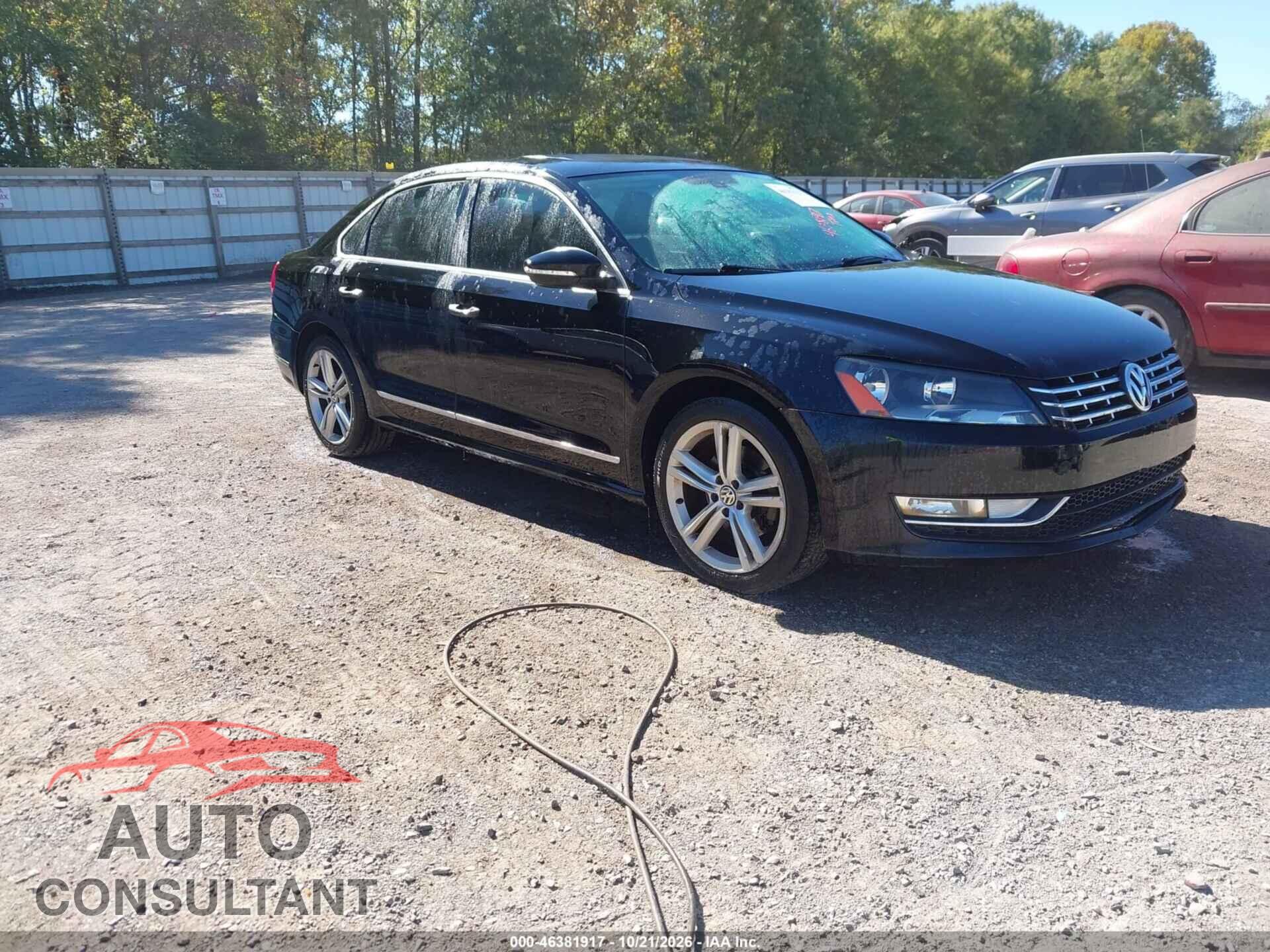 VOLKSWAGEN PASSAT 2012 - 1VWCM7A39CC011307