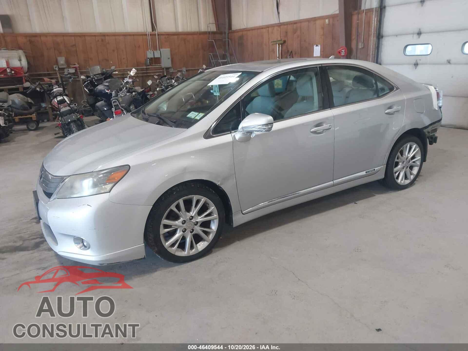 LEXUS HS 250H 2010 - JTHBB1BA0A2001300