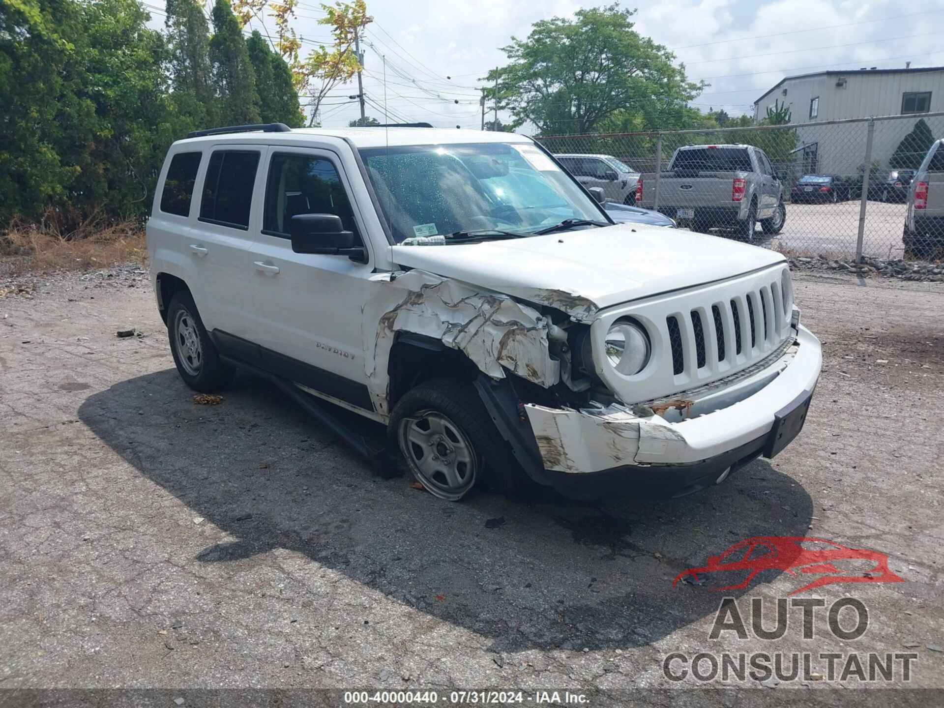 JEEP PATRIOT 2016 - 1C4NJRBB5GD797919