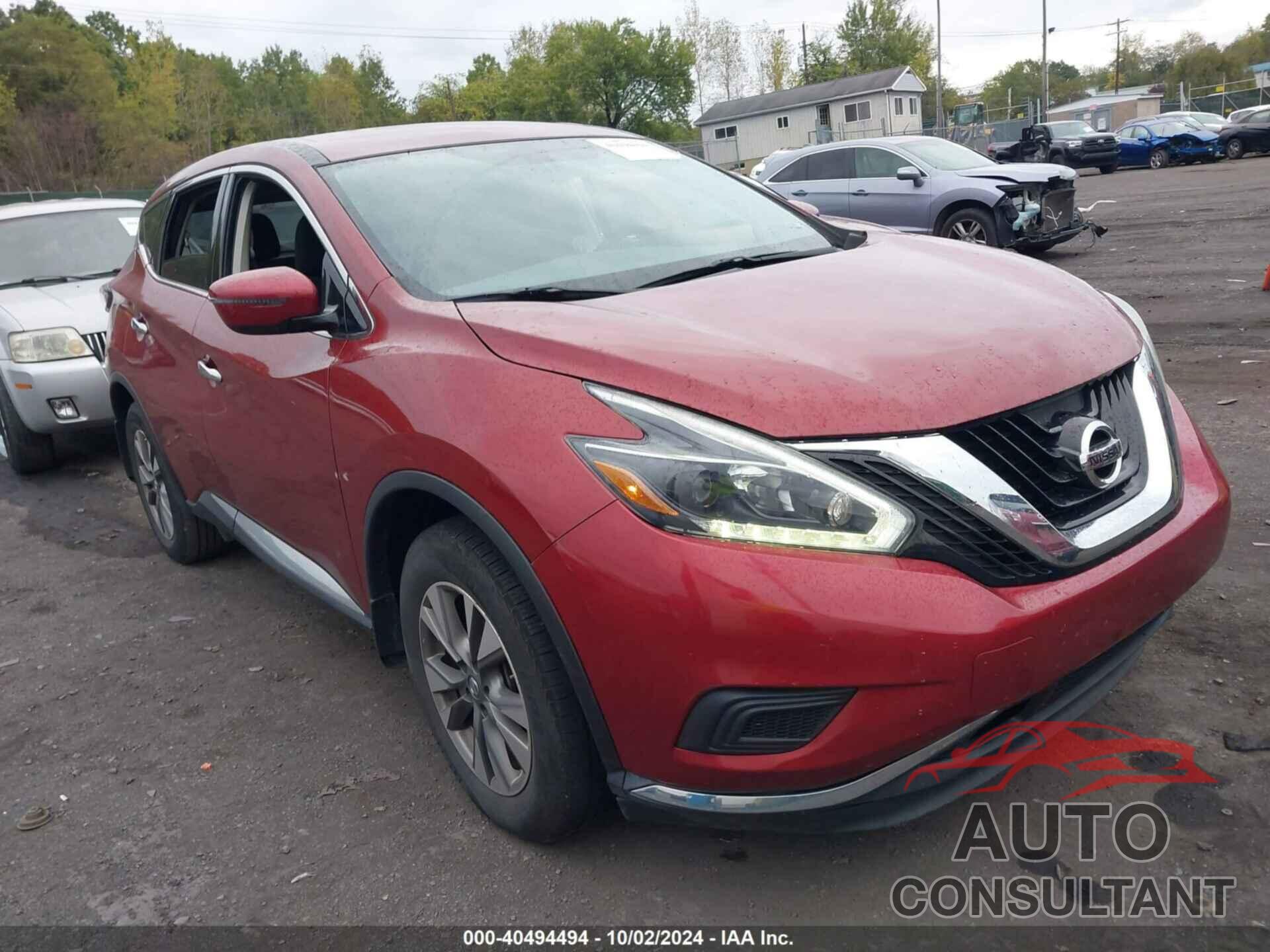 NISSAN MURANO 2018 - 5N1AZ2MH7JN184603