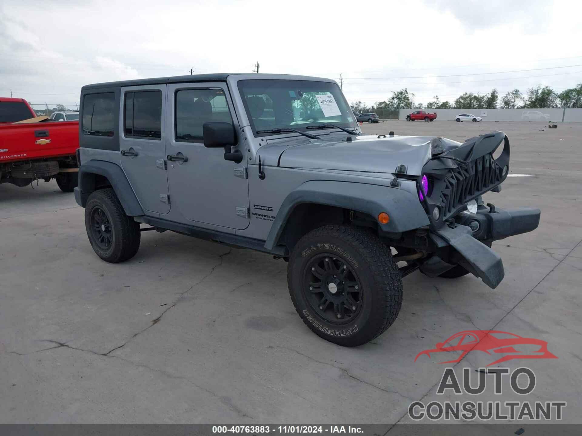 JEEP WRANGLER UNLIMITED 2015 - 1C4HJWDG4FL739941