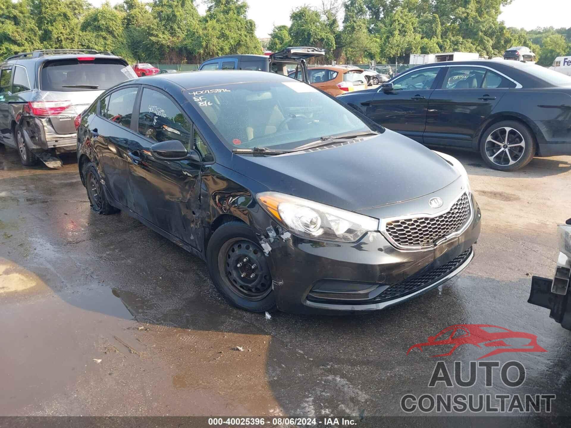 KIA FORTE 2016 - KNAFK4A64G5535521