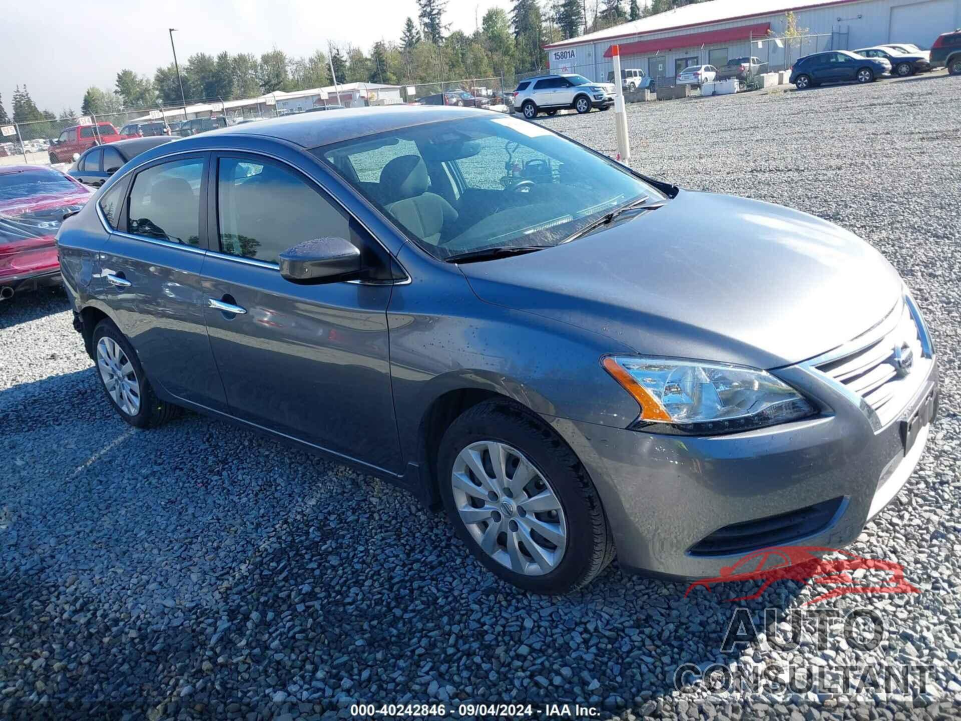 NISSAN SENTRA 2015 - 3N1AB7APXFY381330