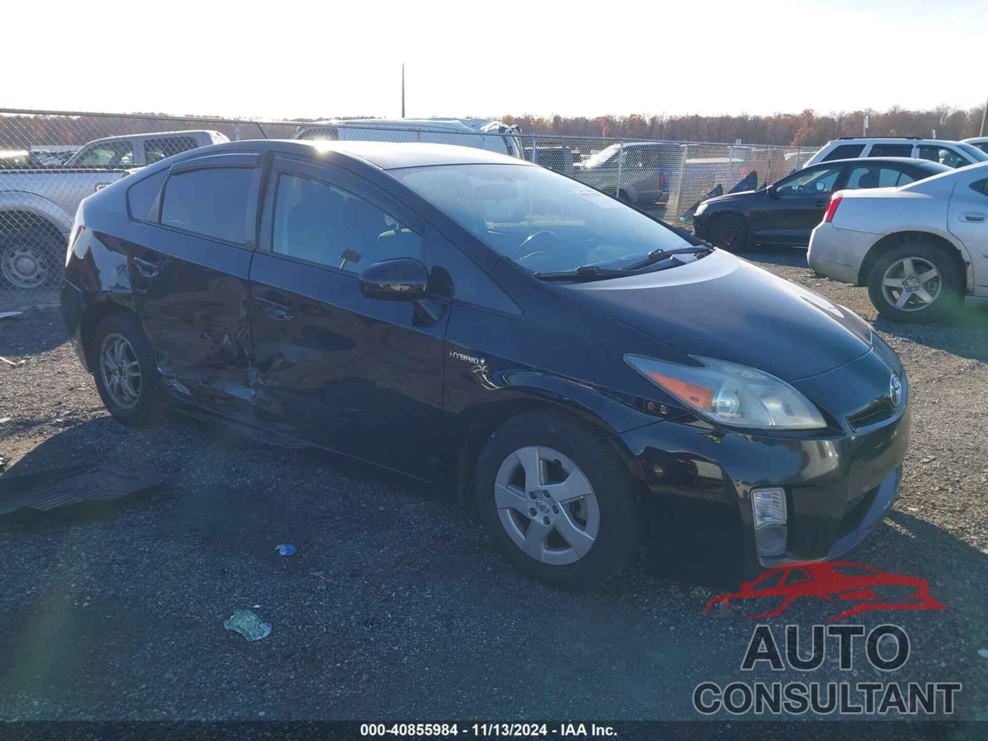 TOYOTA PRIUS 2010 - JTDKN3DU9A1306408
