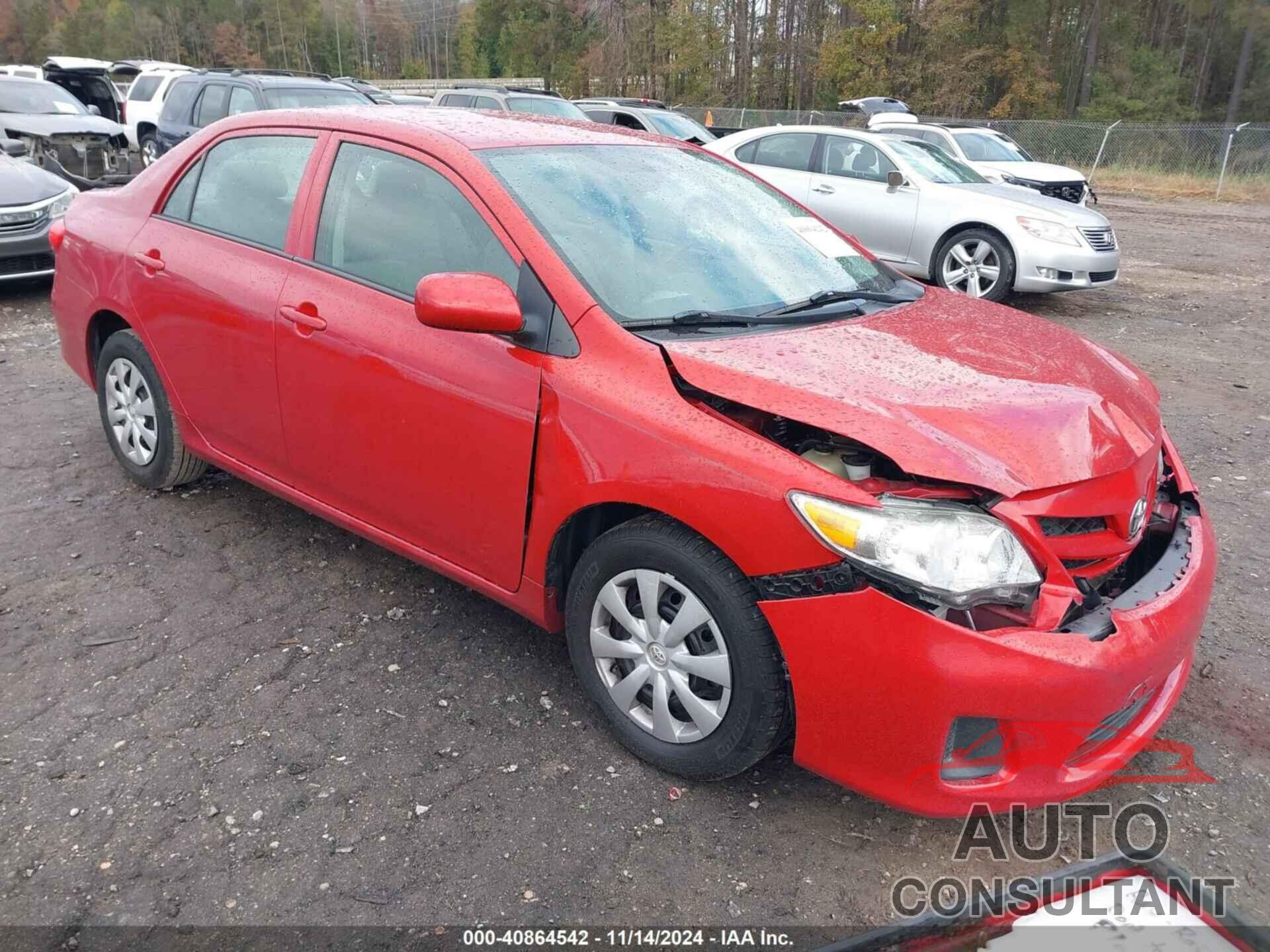 TOYOTA COROLLA 2013 - 5YFBU4EE8DP161829