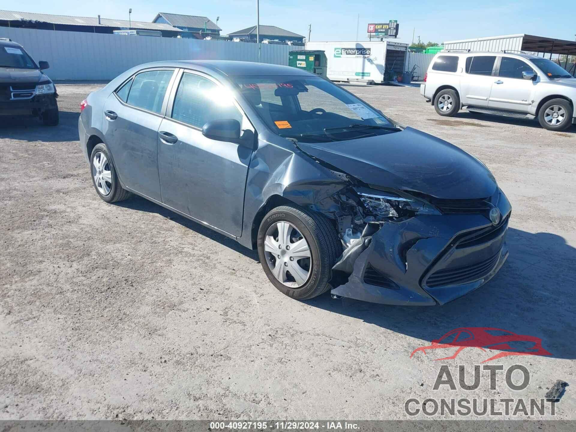 TOYOTA COROLLA 2017 - 5YFBURHE4HP699118