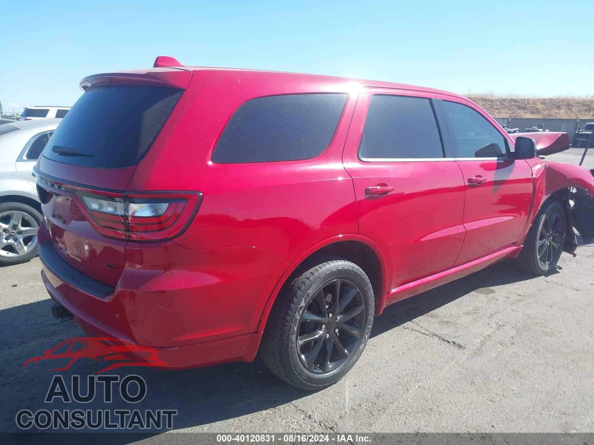 DODGE DURANGO 2018 - 1C4RDJDG8JC366393