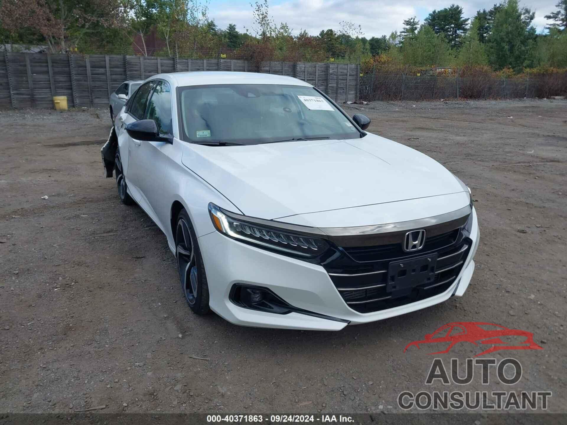 HONDA ACCORD 2022 - 1HGCV1F41NA109813