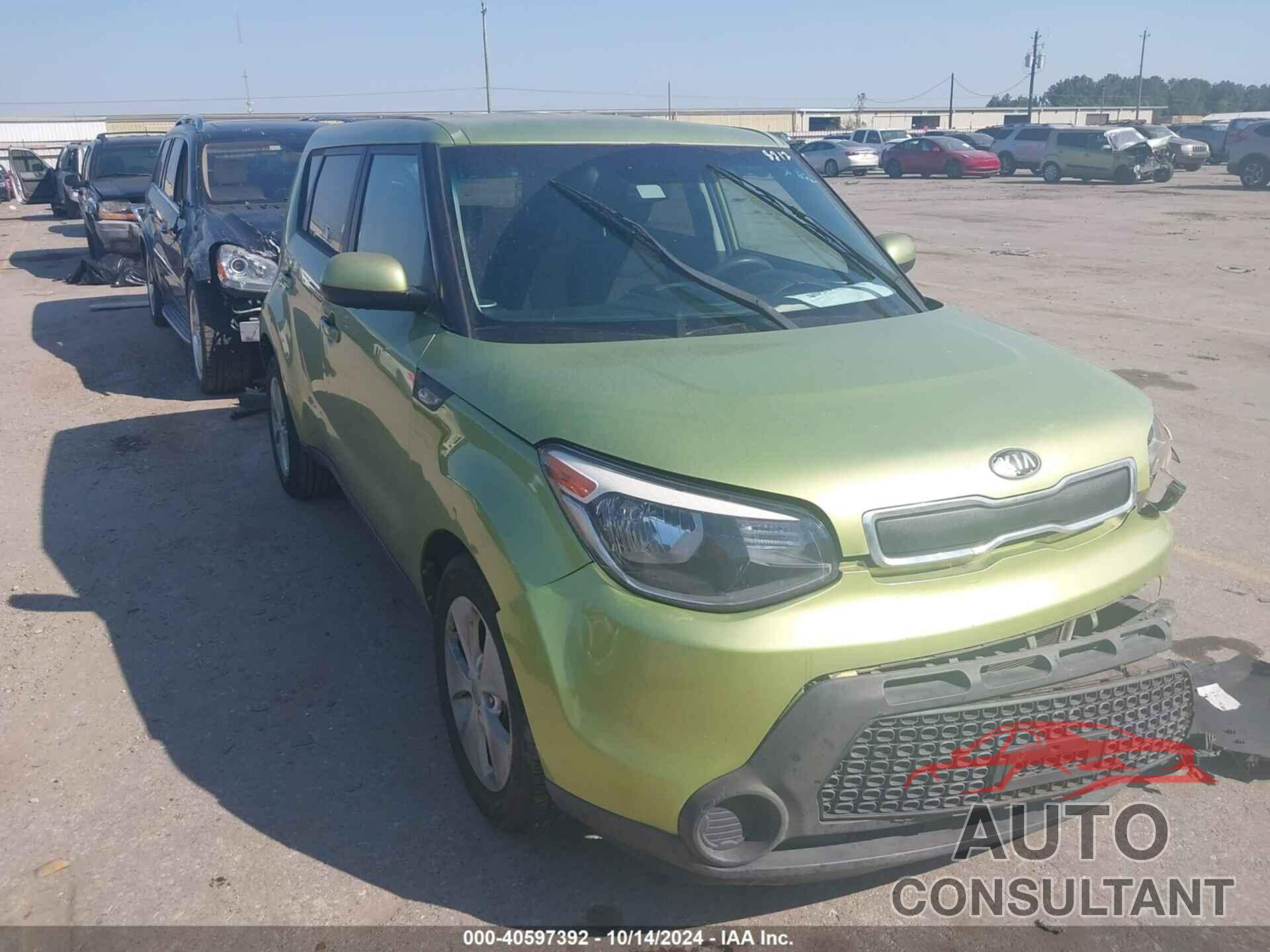 KIA SOUL 2014 - KNDJN2A24E7728212