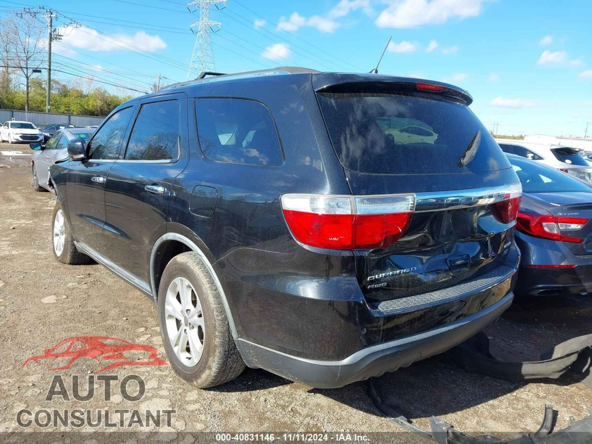 DODGE DURANGO 2012 - 1C4RDJDG0CC104225