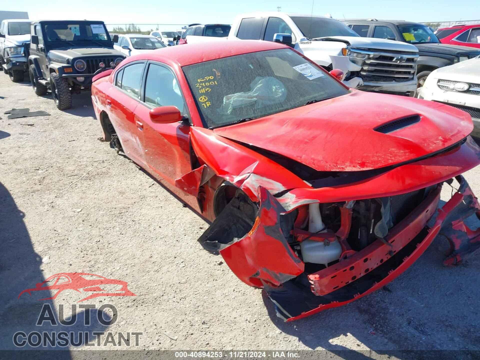 DODGE CHARGER 2019 - 2C3CDXCT6KH539208
