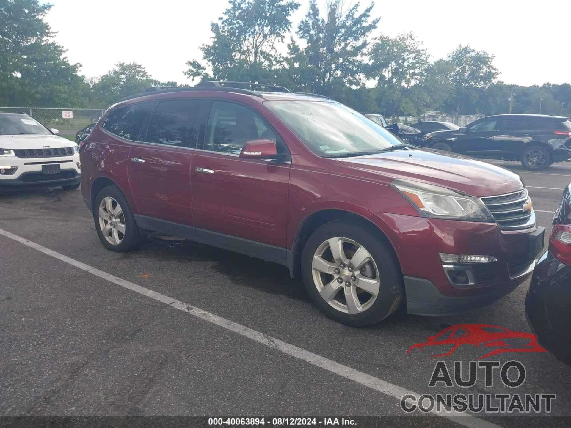 CHEVROLET TRAVERSE 2016 - 1GNKRGKD1GJ316090