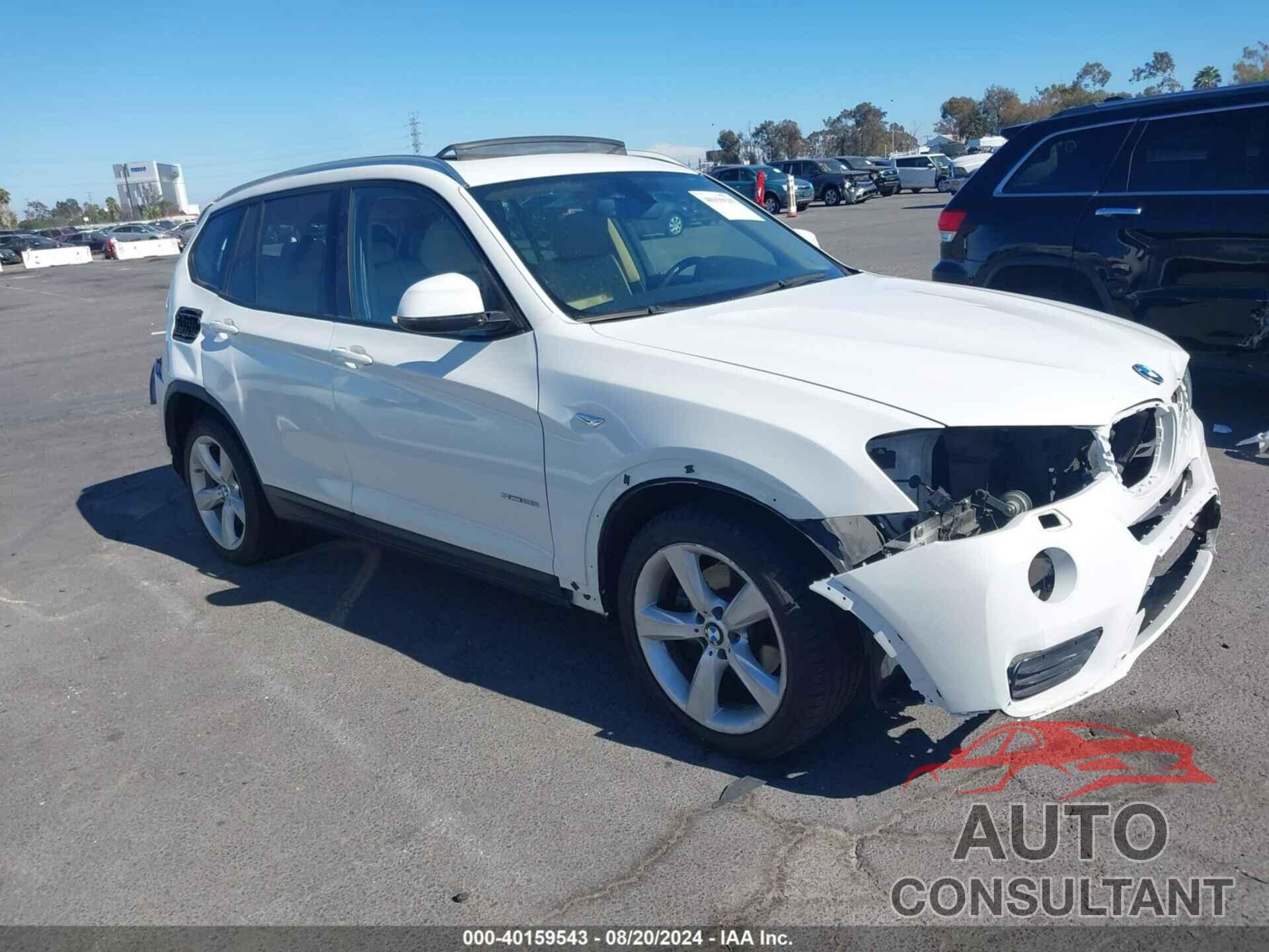 BMW X3 2017 - 5UXWZ7C34H0X42670