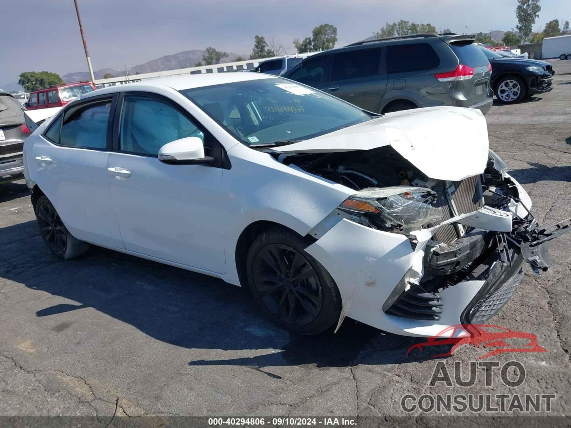 TOYOTA COROLLA 2017 - 5YFBURHEXHP639375
