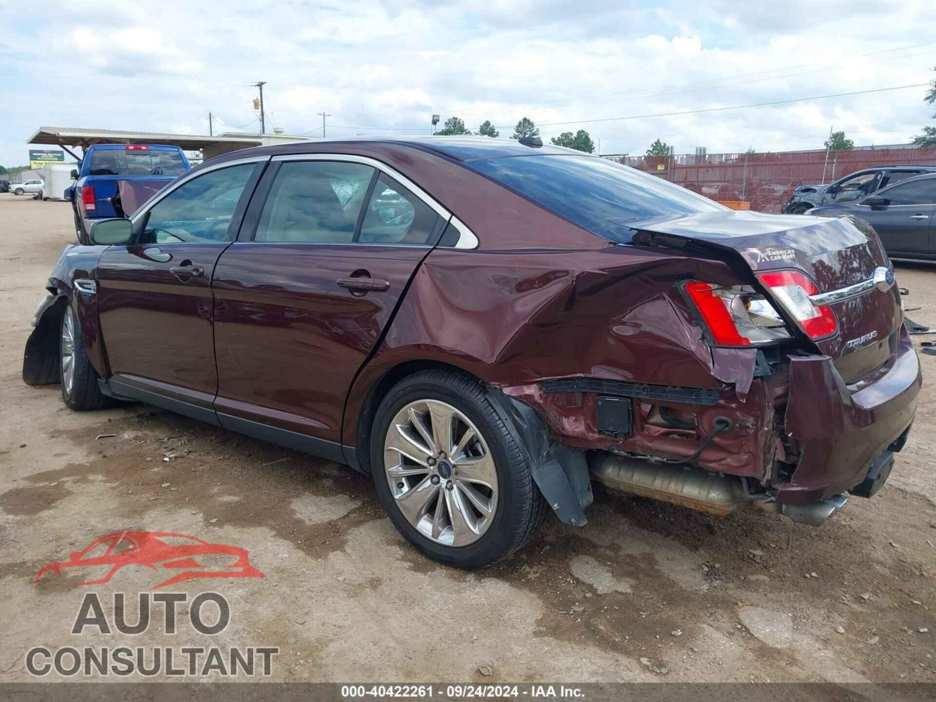 FORD TAURUS 2012 - 1FAHP2FWXCG130200