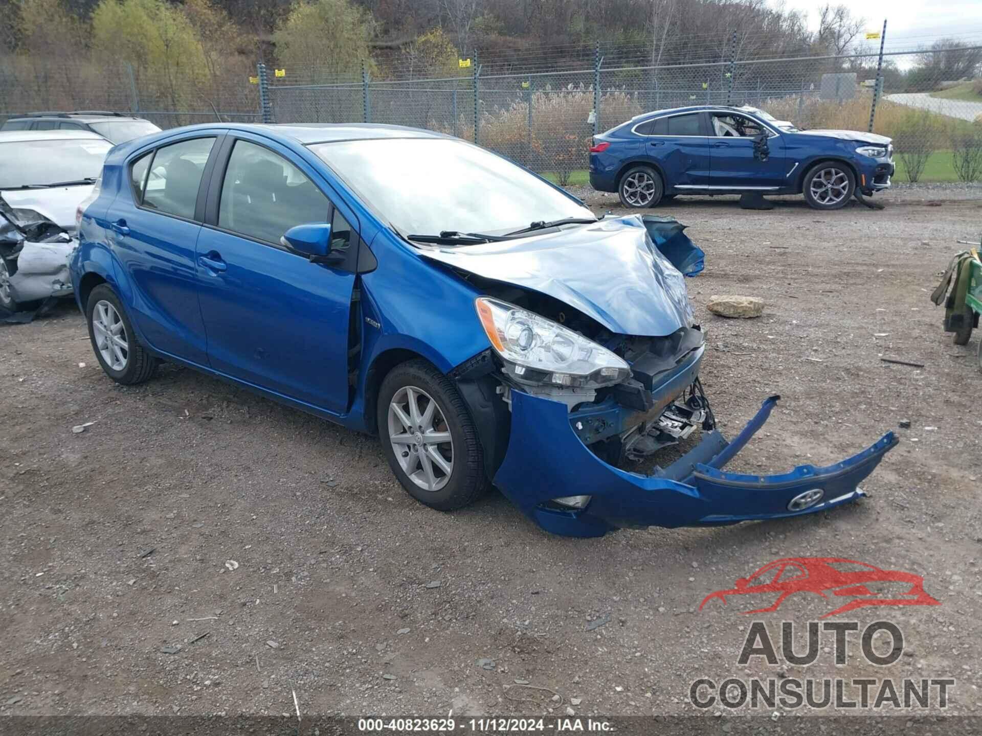 TOYOTA PRIUS C 2014 - JTDKDTB30E1064787