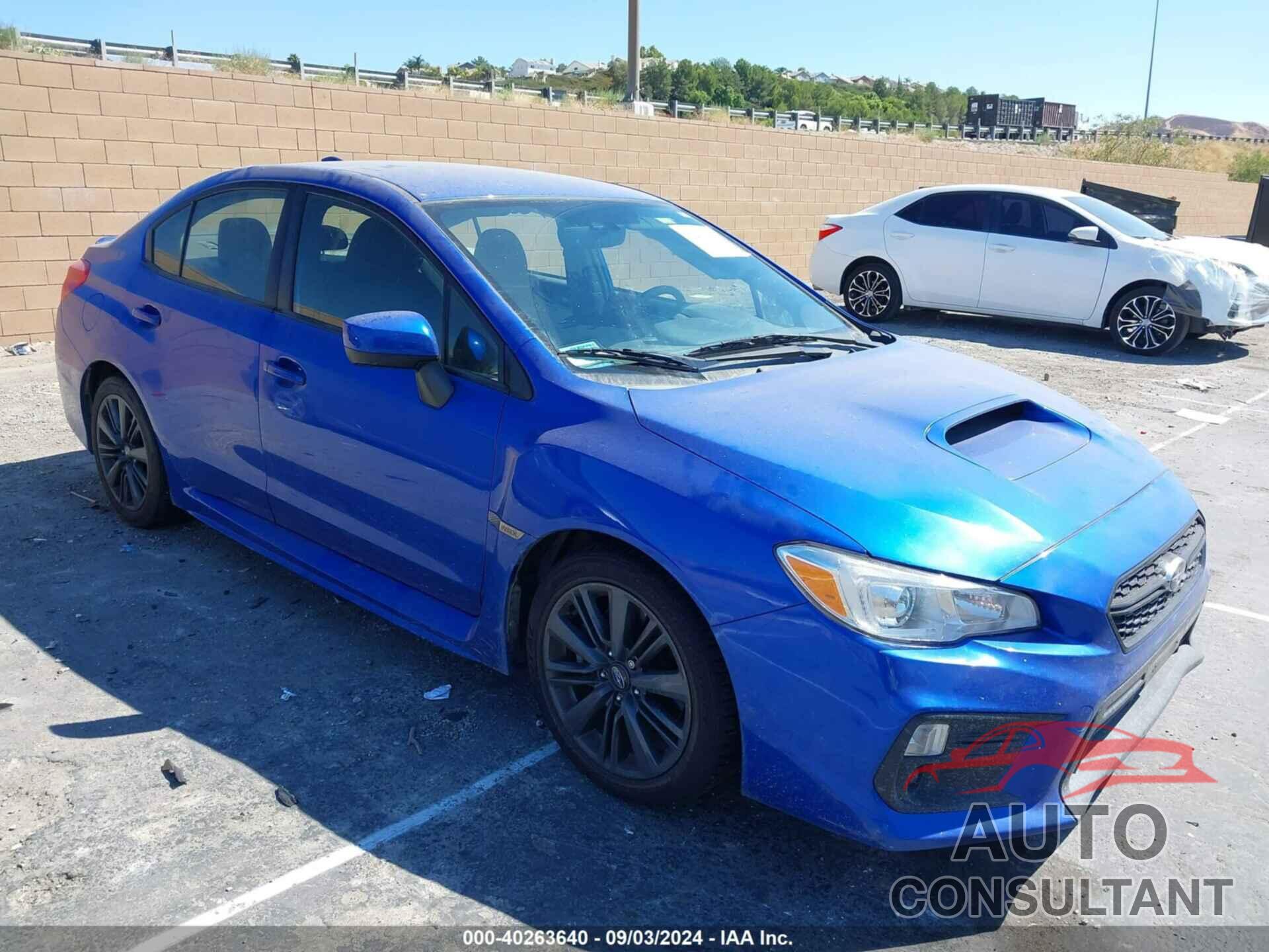 SUBARU WRX 2019 - JF1VA1A64K9828018