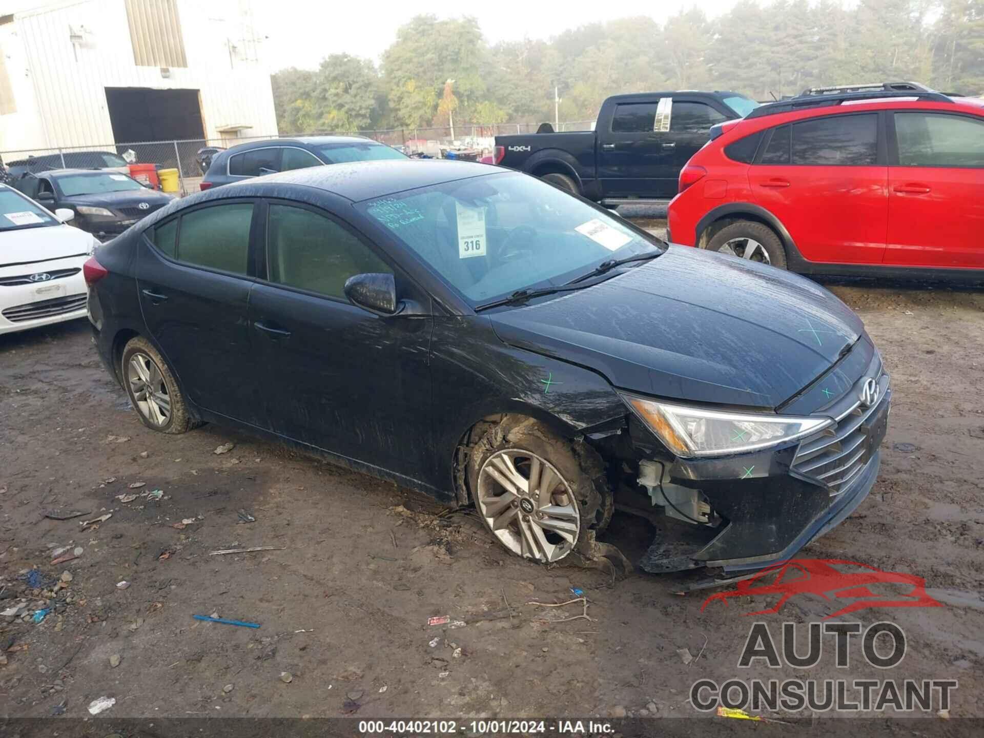 HYUNDAI ELANTRA 2020 - 5NPD84LF3LH628272