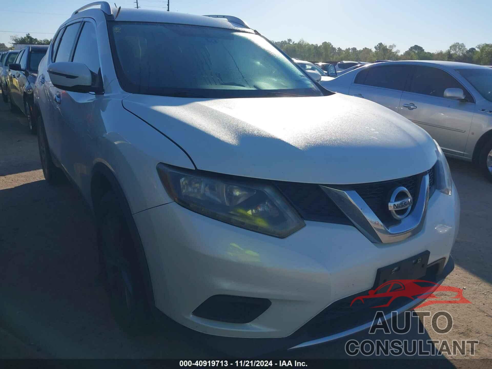 NISSAN ROGUE 2016 - KNMAT2MT5GP644204