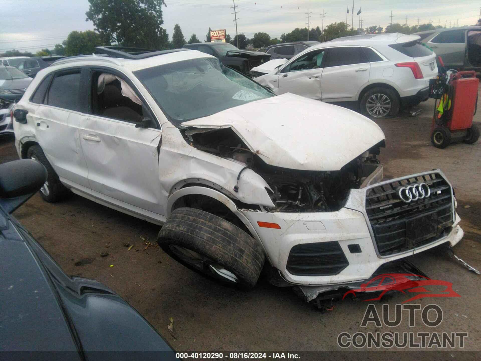 AUDI Q3 2016 - WA1EFCFS5GR019562