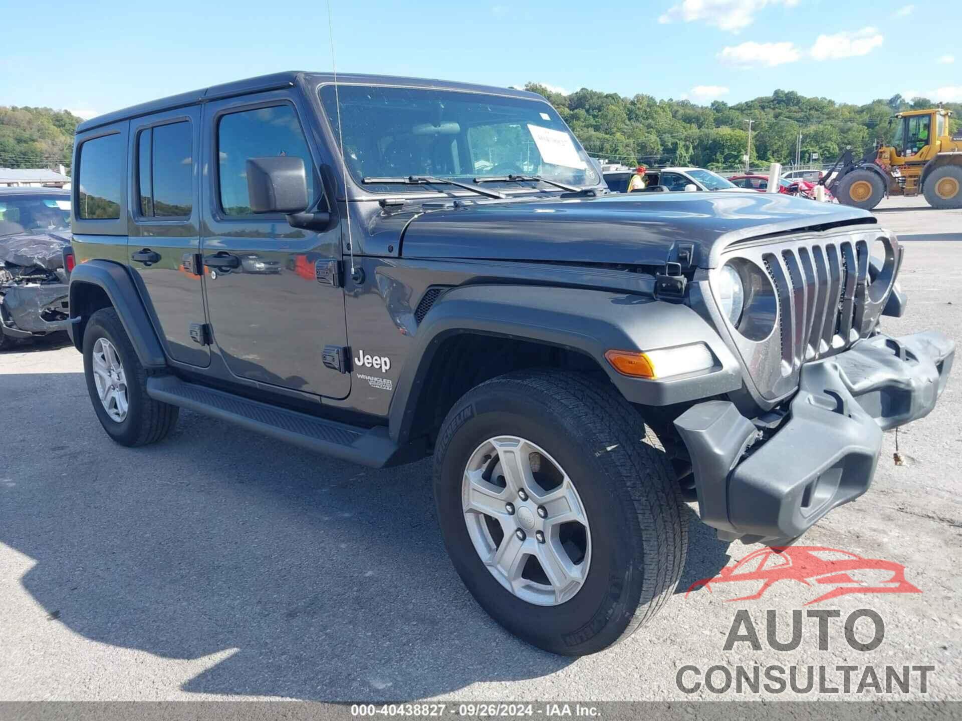 JEEP WRANGLER UNLIMITED 2020 - 1C4HJXDN9LW343843