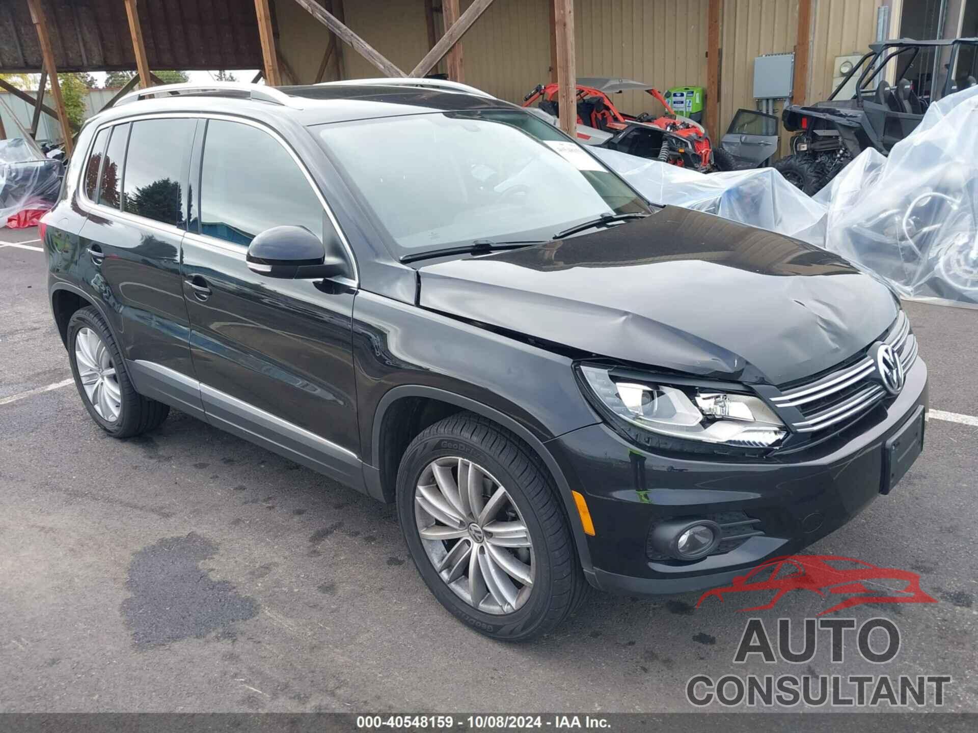 VOLKSWAGEN TIGUAN 2016 - WVGAV7AX2GW613685