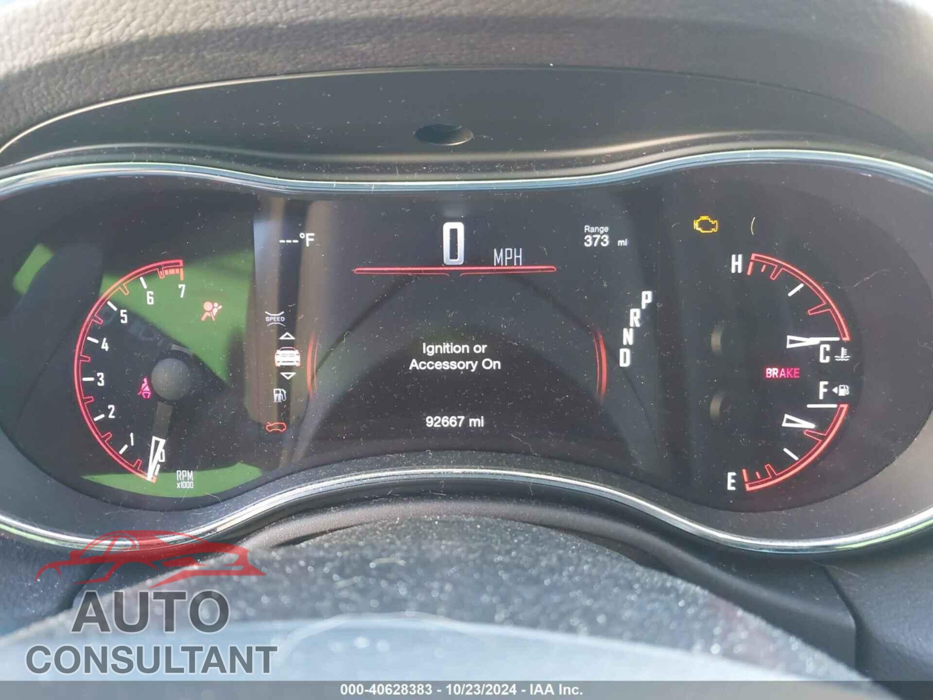 DODGE DURANGO 2018 - 1C4RDJAG7JC255452